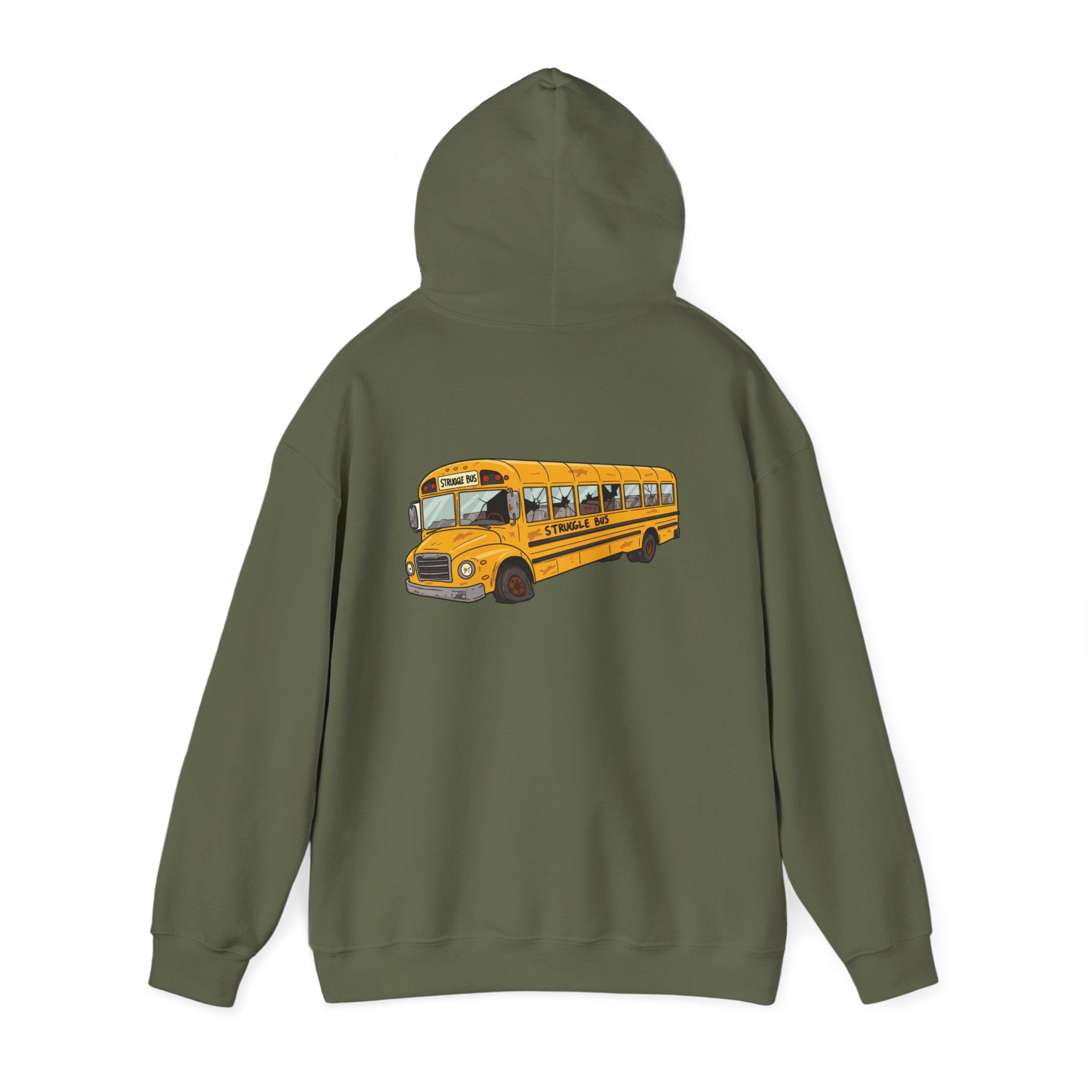 The Struggle Bus Hoodie – Crash Course in Cozy Chaos! Gift for Friends, Loved Ones and Anyone who's "Just surviving"
