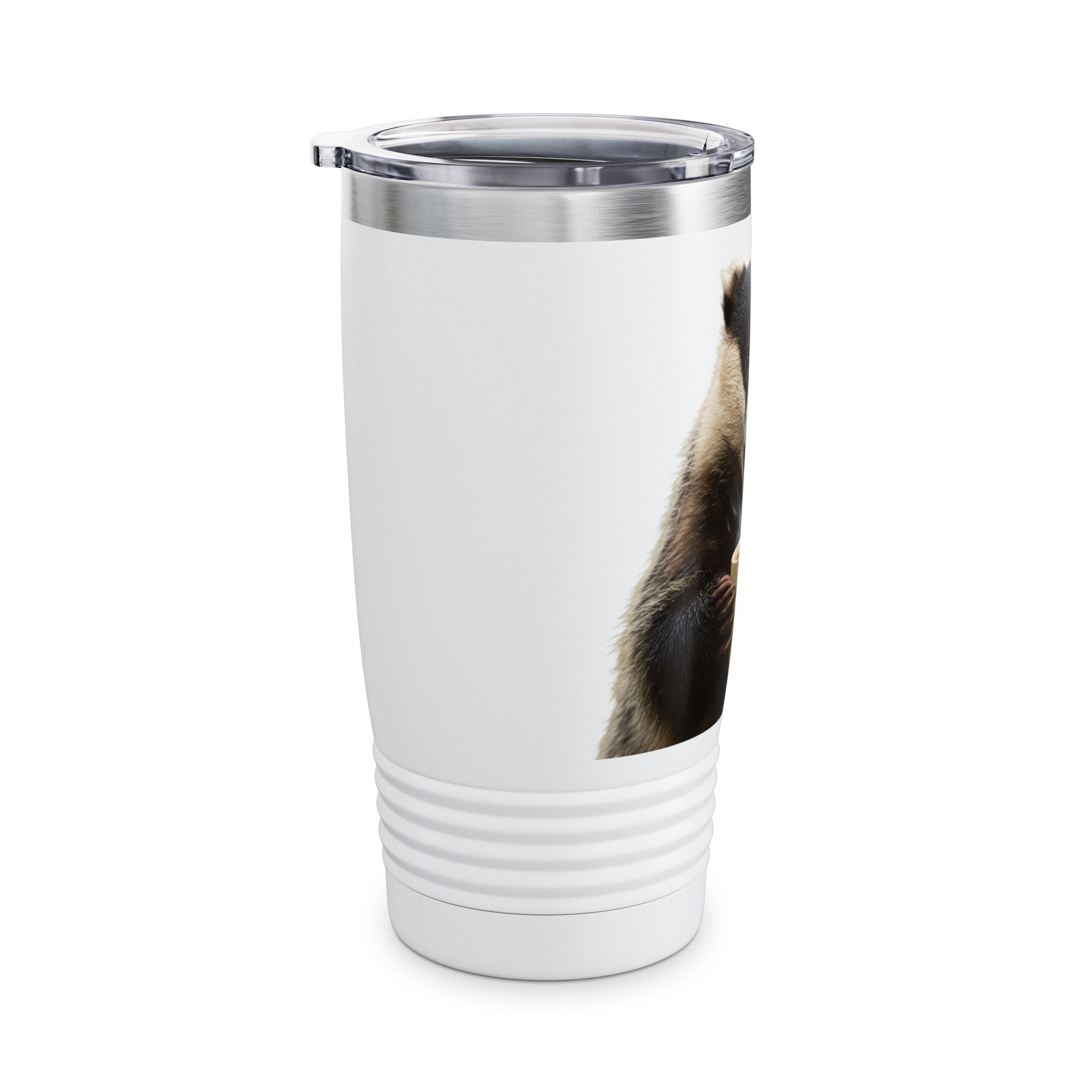 Angry Badger “Go Away” 20oz Tumbler – Caffeine First, People Never  Funny gift for Coworkers, friends, and loved ones.