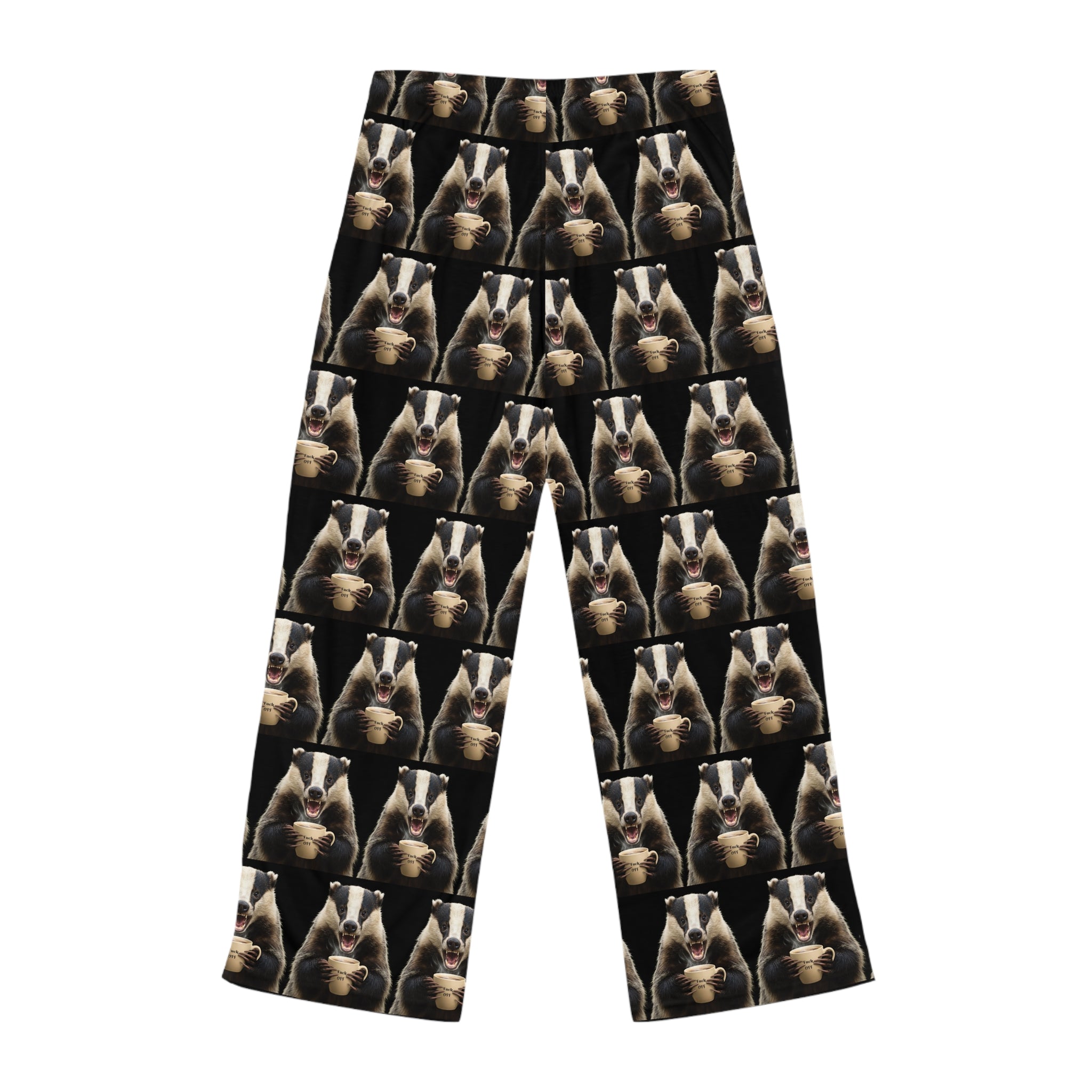 Angry Badger Women's Pajama Pants - Funny Gift for Mornings You Shouldn’t Be Approached