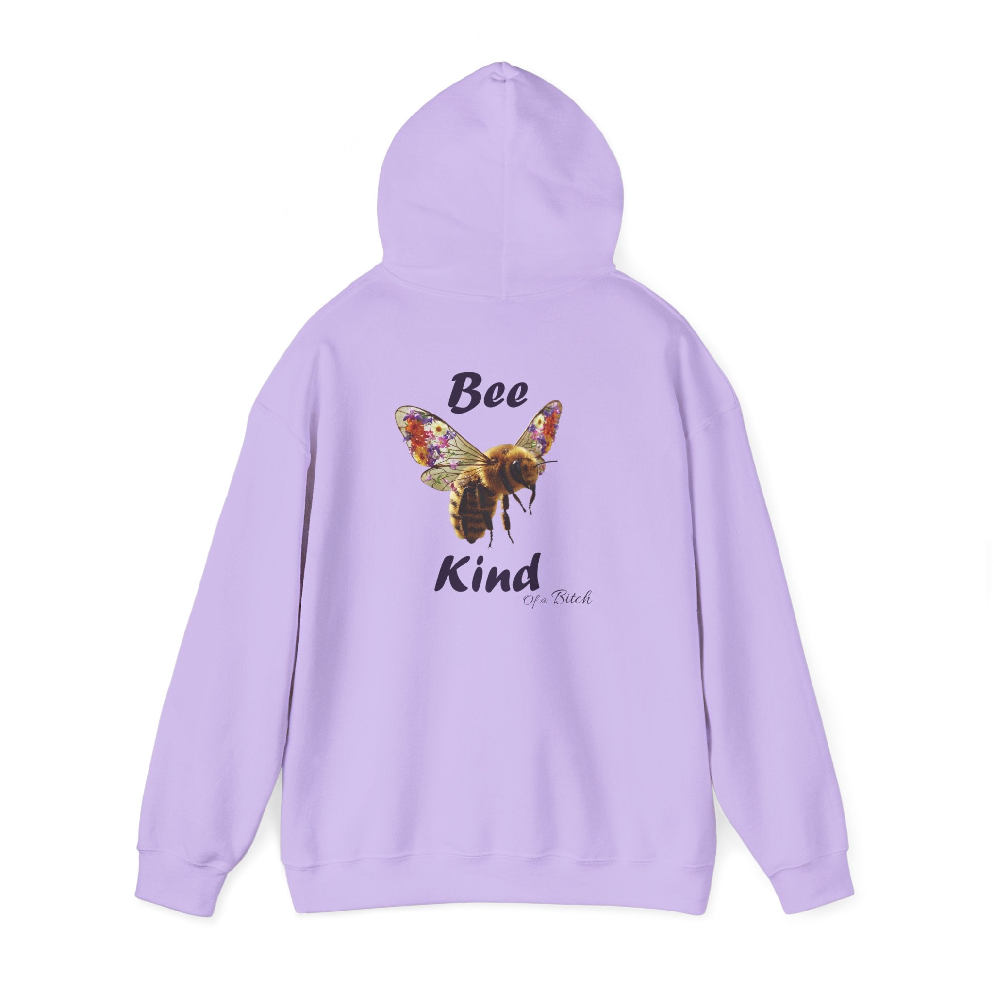 Funny "Bee Kind of a Bitch" Hoodie | Cozy Sweatshirt, Gift for Her