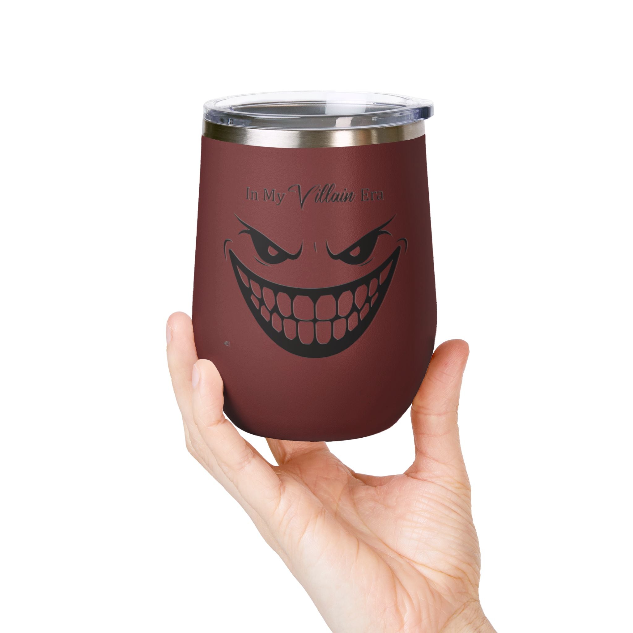 In My Villain Era Wine Tumbler – Sip the Sinister Vintage! Gift for Friends, loved ones