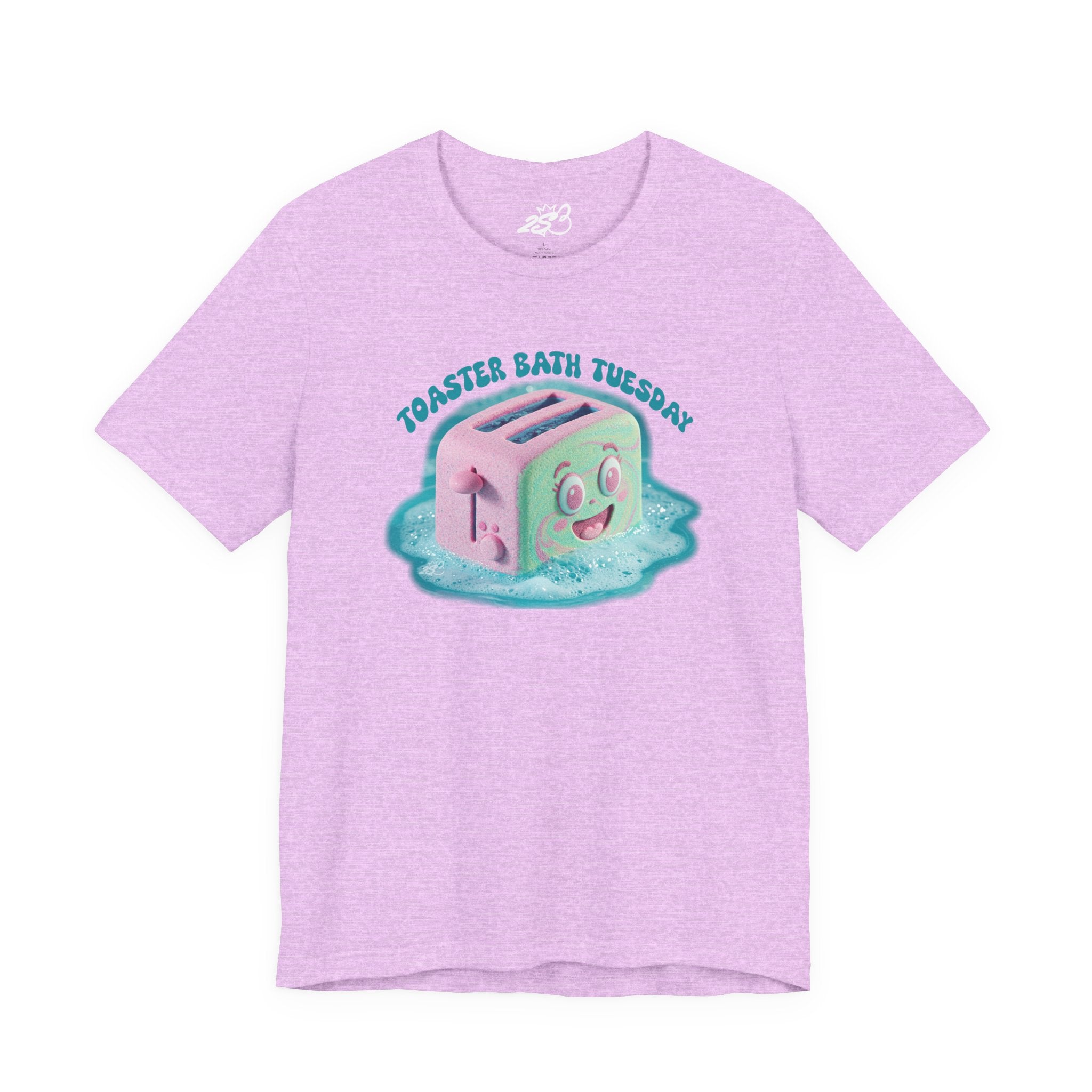 Toaster Bath Tuesday Unisex Jersey Short Sleeve Tee