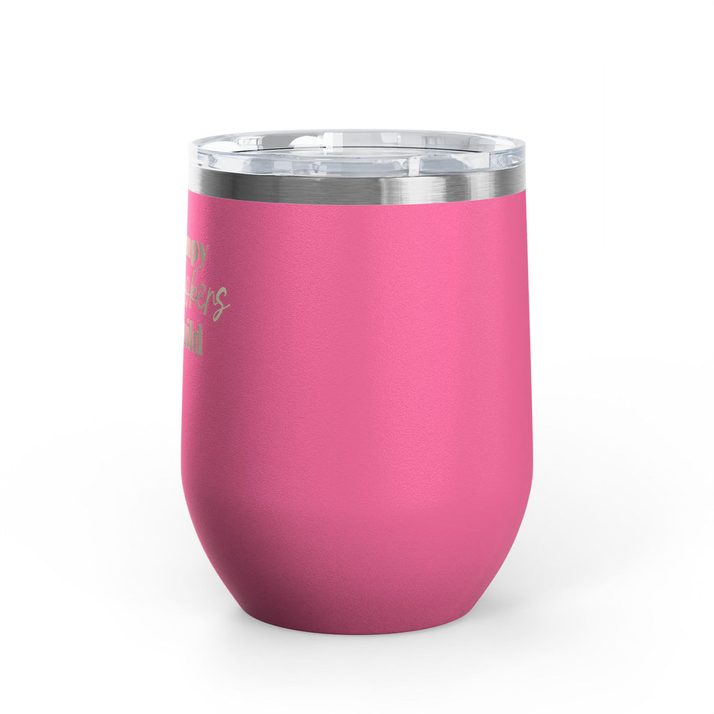 Grumpy Hookers Guild Tumbler – Funny Crochet Stainless Steel Wine Tumbler, 12oz