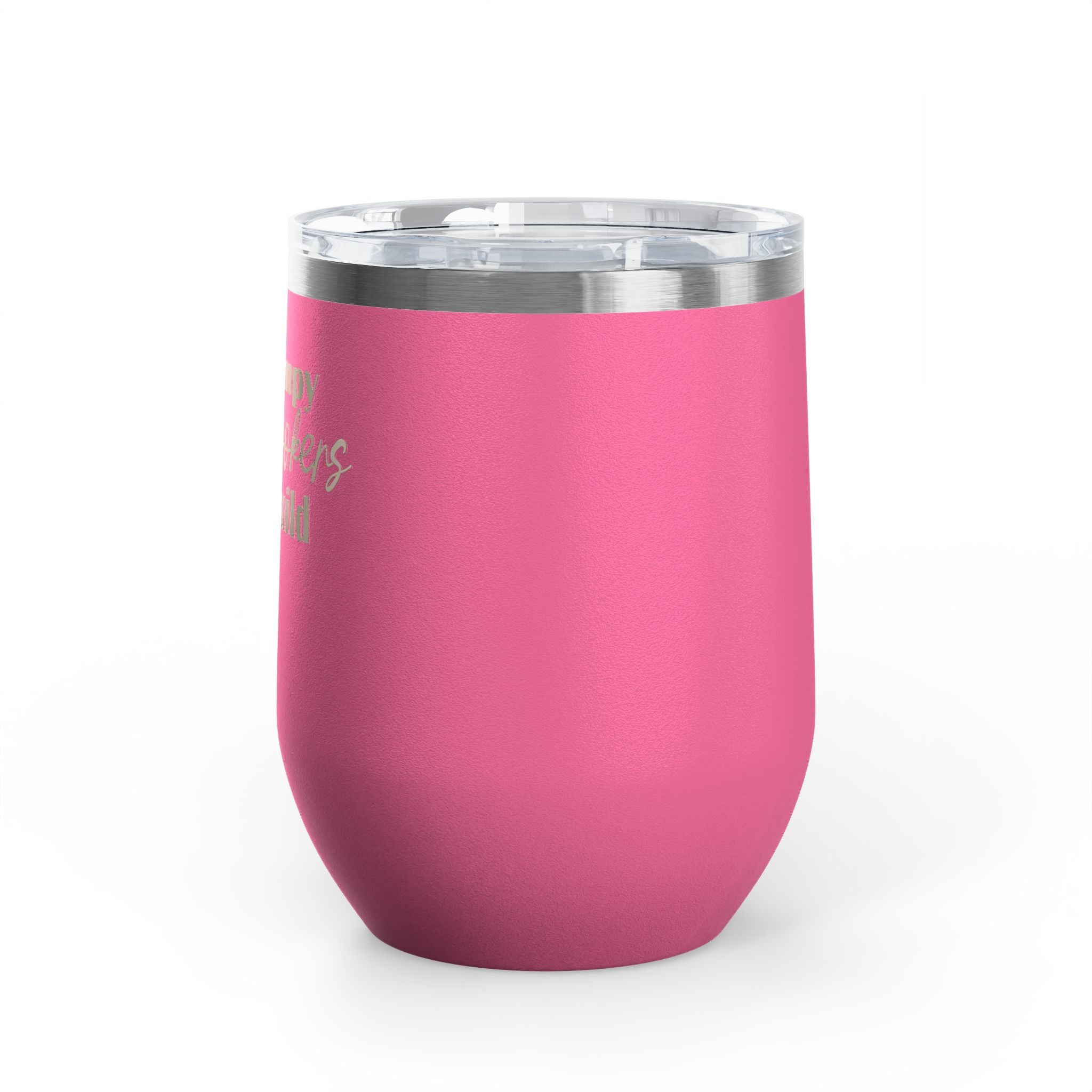 Grumpy Hookers Guild Tumbler – Funny Crochet Stainless Steel Wine Tumbler, 12oz