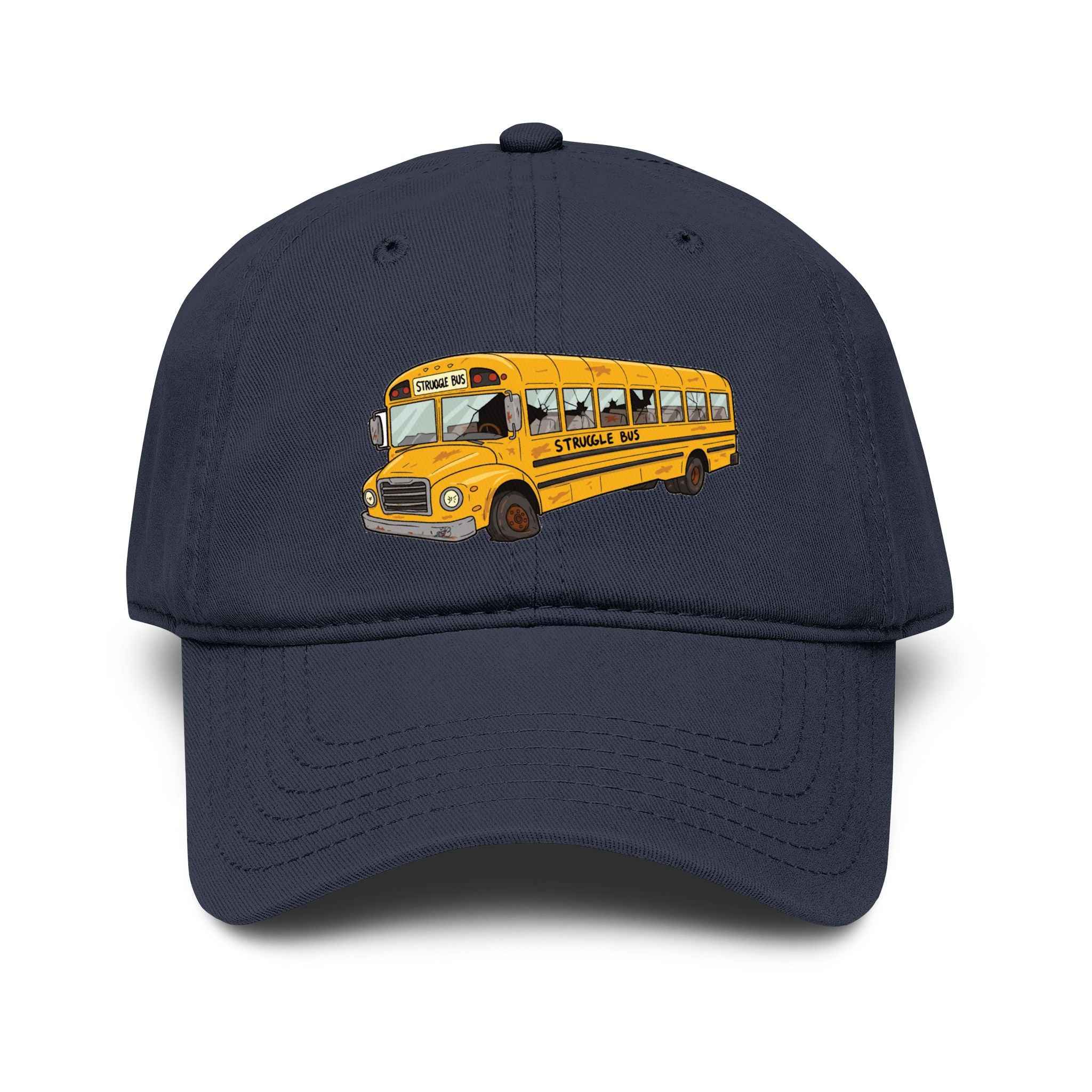 Struggle Bus Hat – Funny Garment Washed Baseball Cap