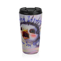 Screaming Internally Since Day One 15 oz Stainless Steel Travel Mug