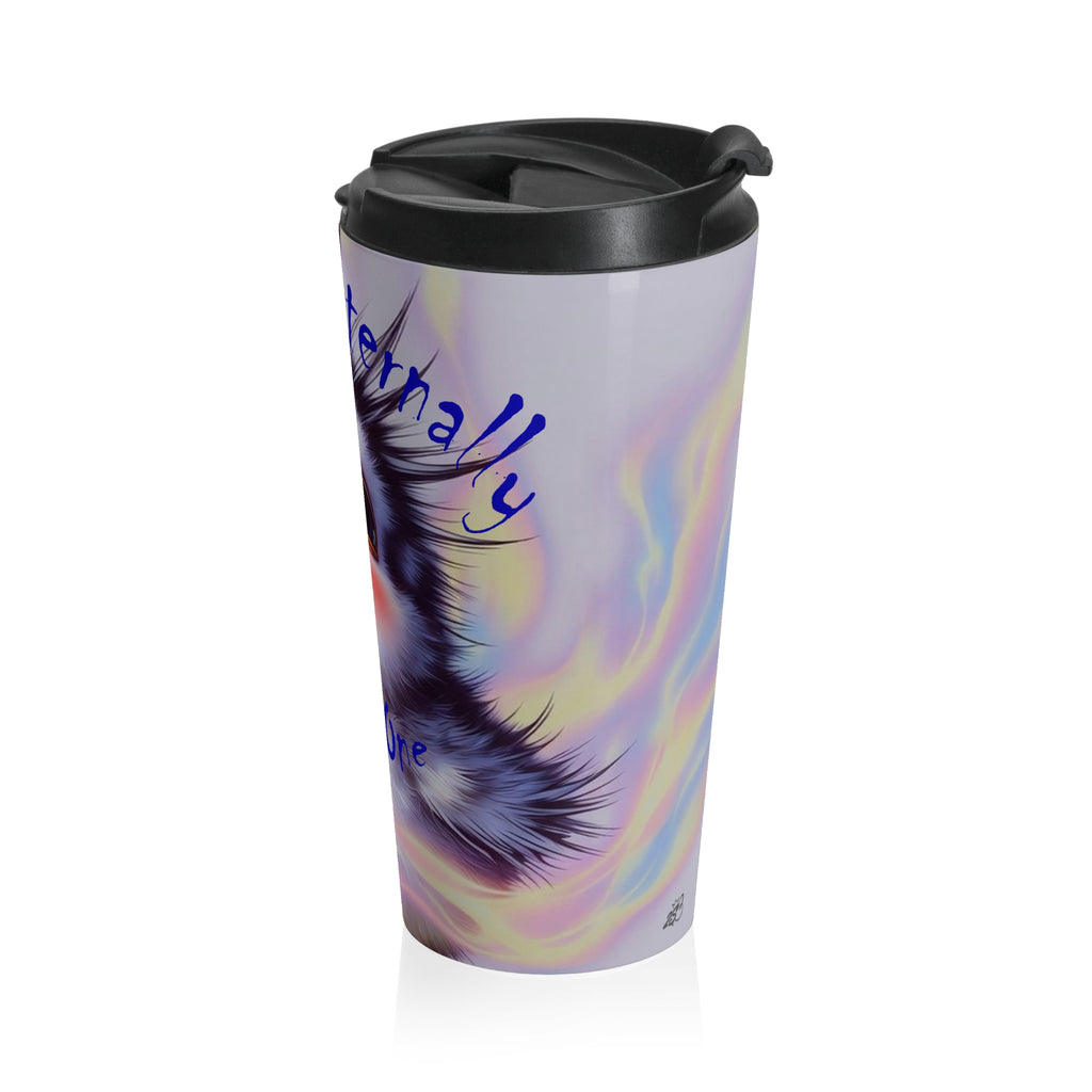 Screaming Internally Since Day One 15 oz Stainless Steel Travel Mug