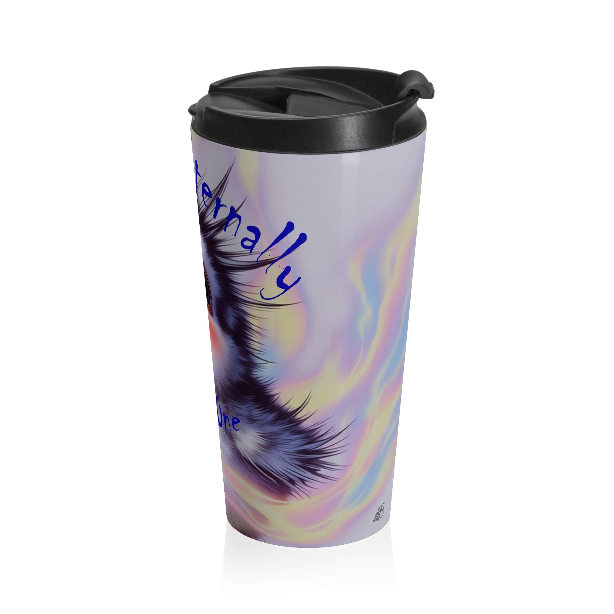 Screaming Internally Since Day One 15 oz Stainless Steel Travel Mug
