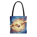 Touched by Yarn Tote Bag – Divine Intervention for Stitch Addicts - 2SB Snark Shop
