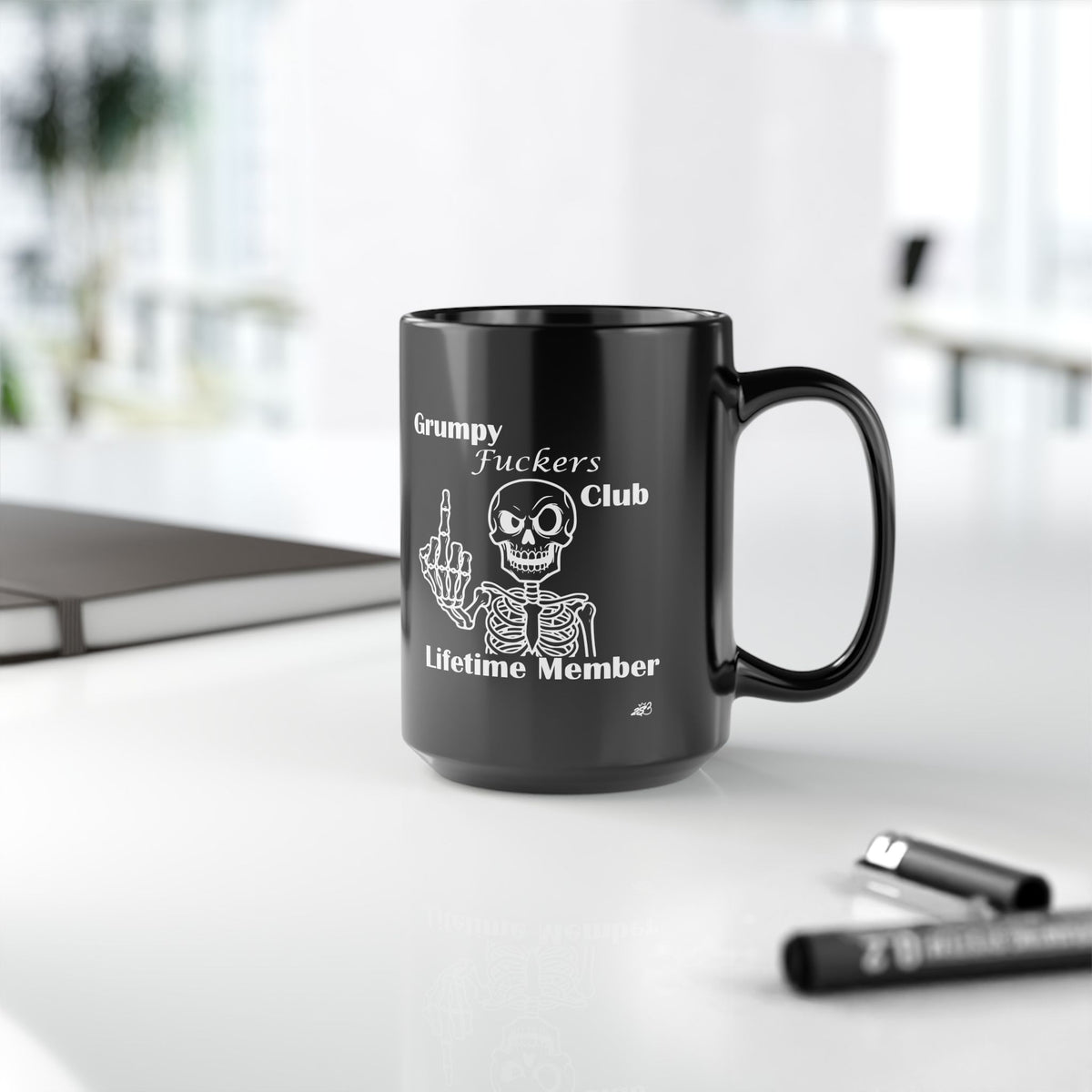 Grumpy Fuckers Club Coffee Mug – Lifetime Member - 11oz & 15oz