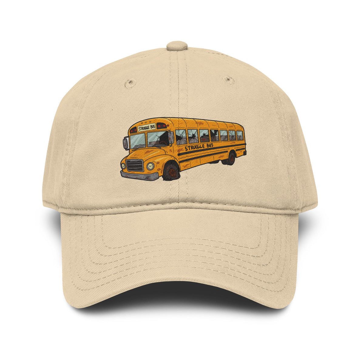 Struggle Bus Hat – Funny Garment Washed Baseball Cap