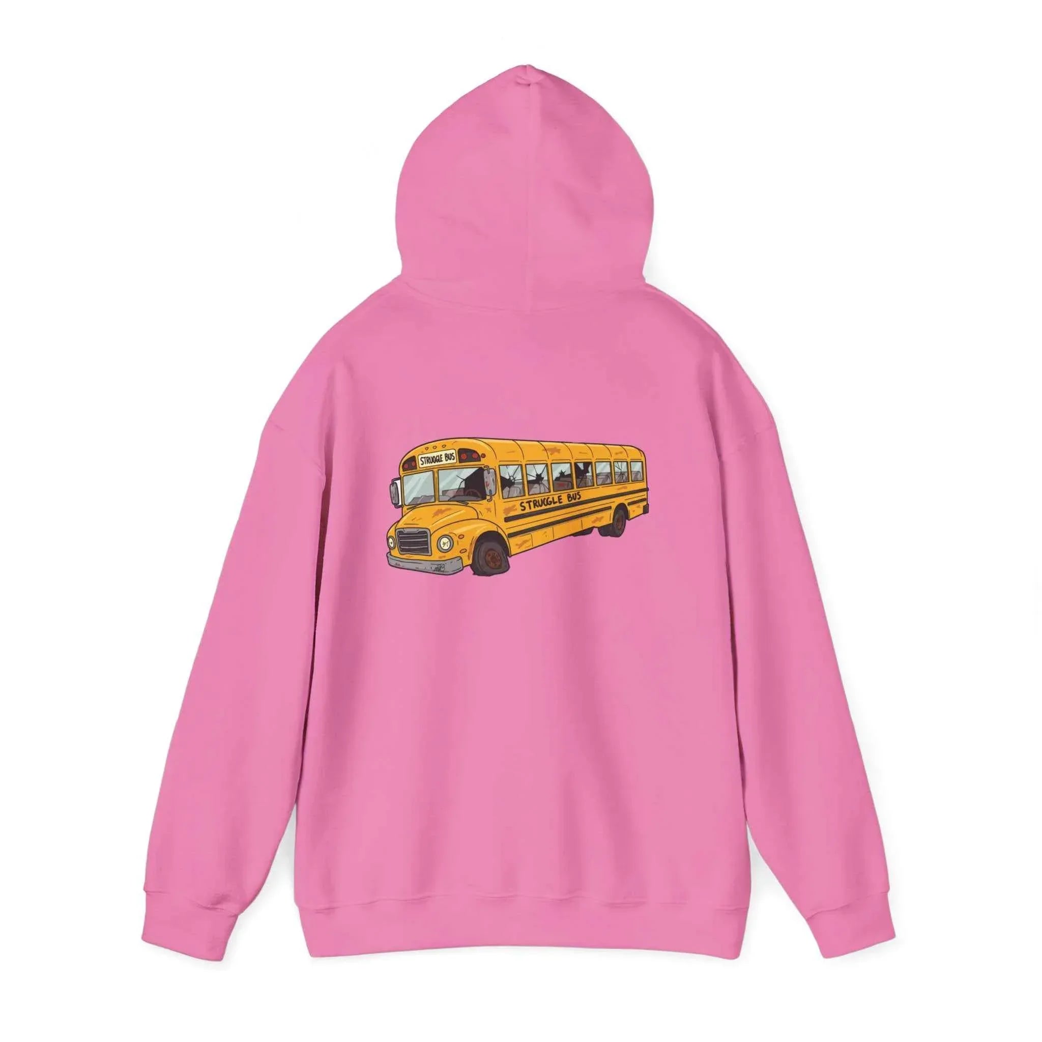 The Struggle Bus Hoodie – Crash Course in Cozy Chaos! Gift for Friends, Loved Ones and Anyone who's "Just surviving" - 2SB Snark Shop