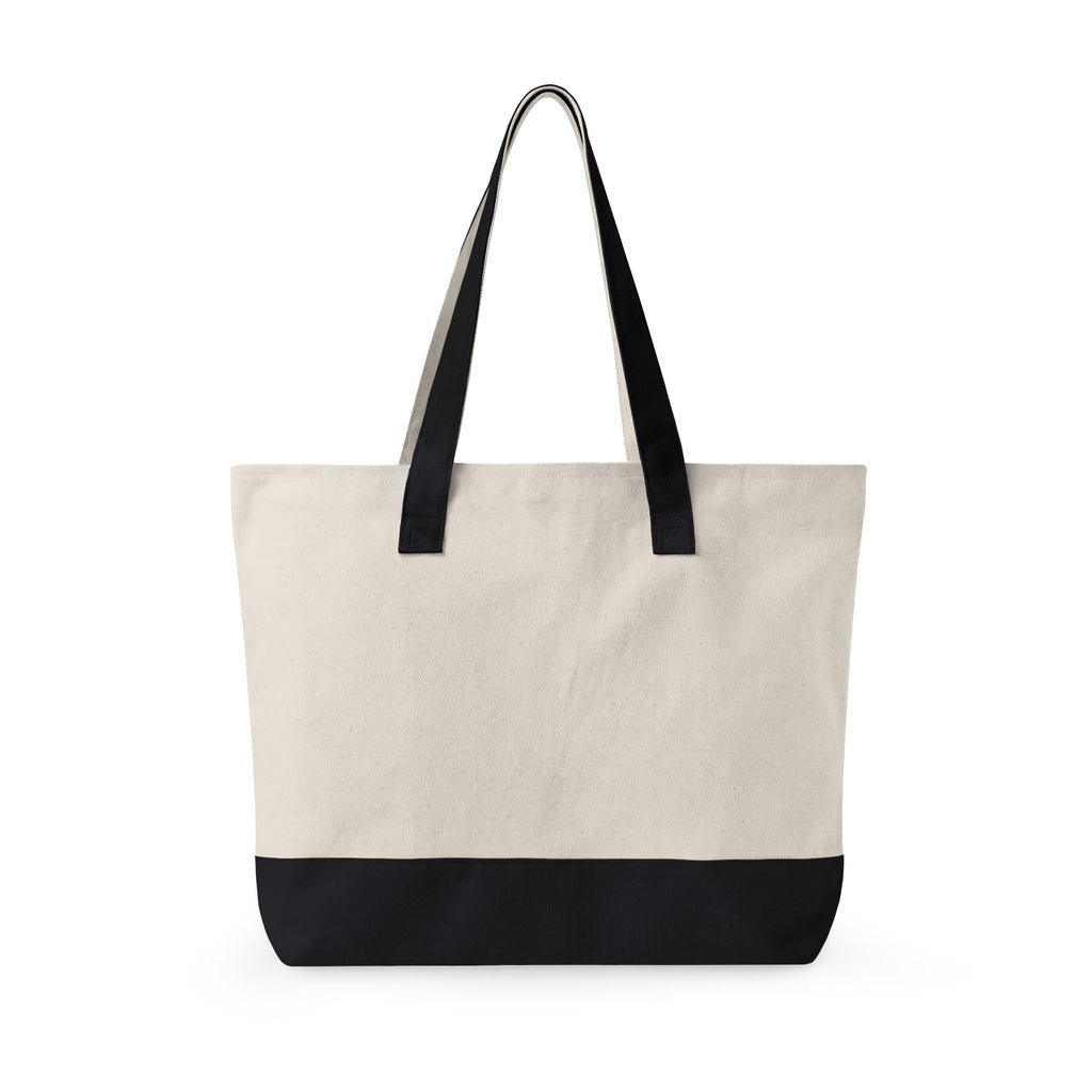 Hookers Guild Tote Bag - Skeleton Crochet Hand Zippered Canvas Tote