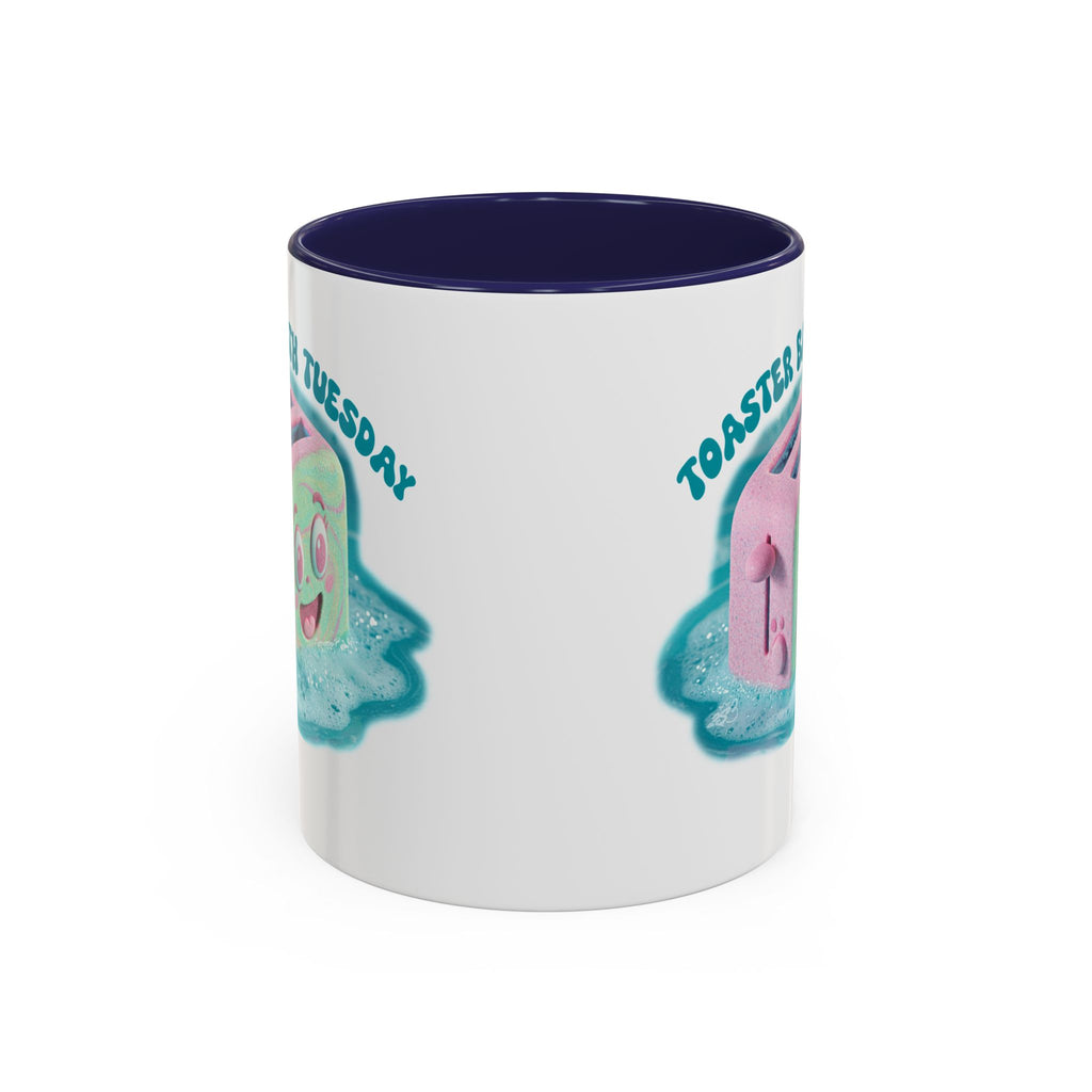 Toaster Bath Tuesday Mug - Funny Dangerous Bath Time Coffee Mug 11oz or 15oz