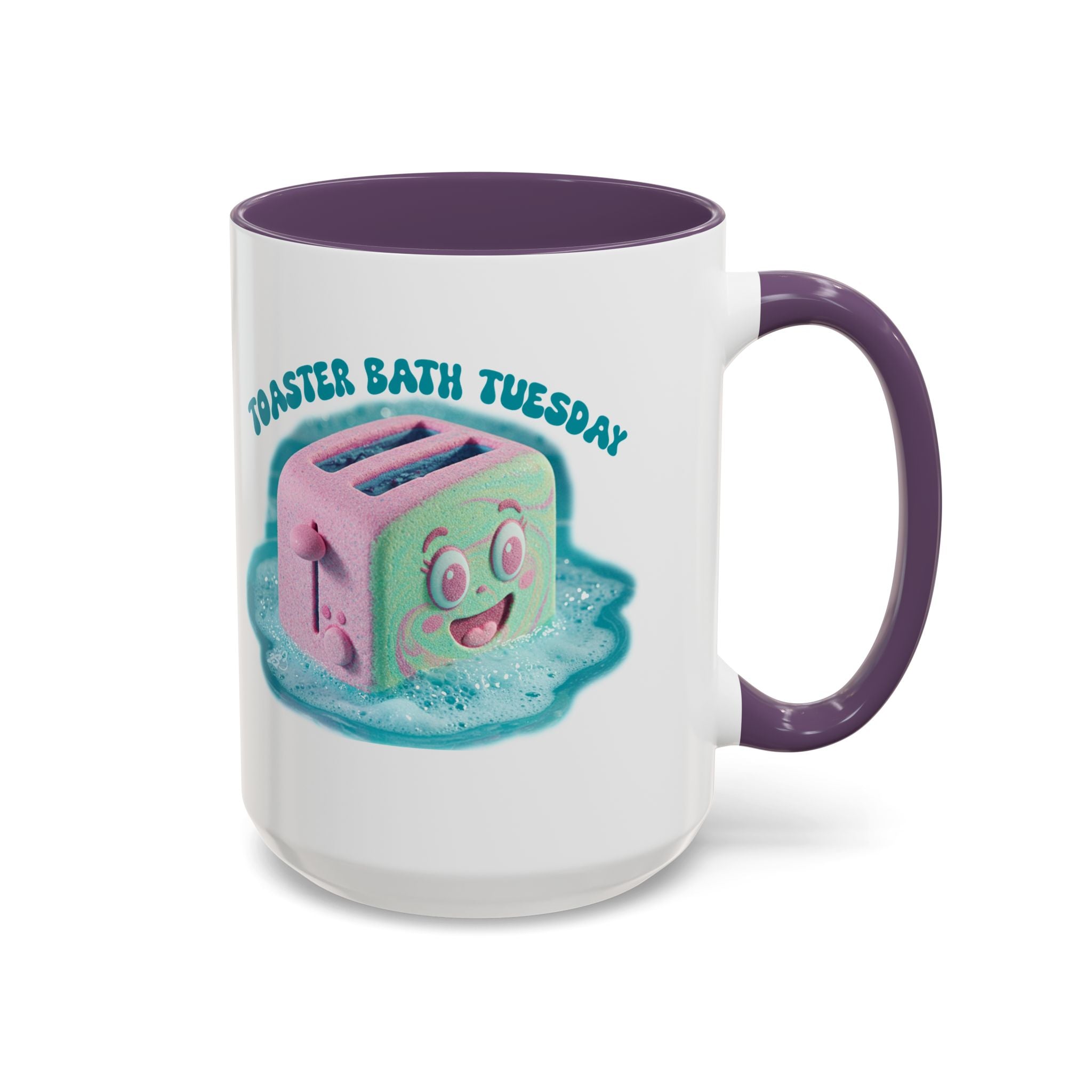 Toaster Bath Tuesday Mug - Funny Dangerous Bath Time Coffee Mug 11oz or 15oz