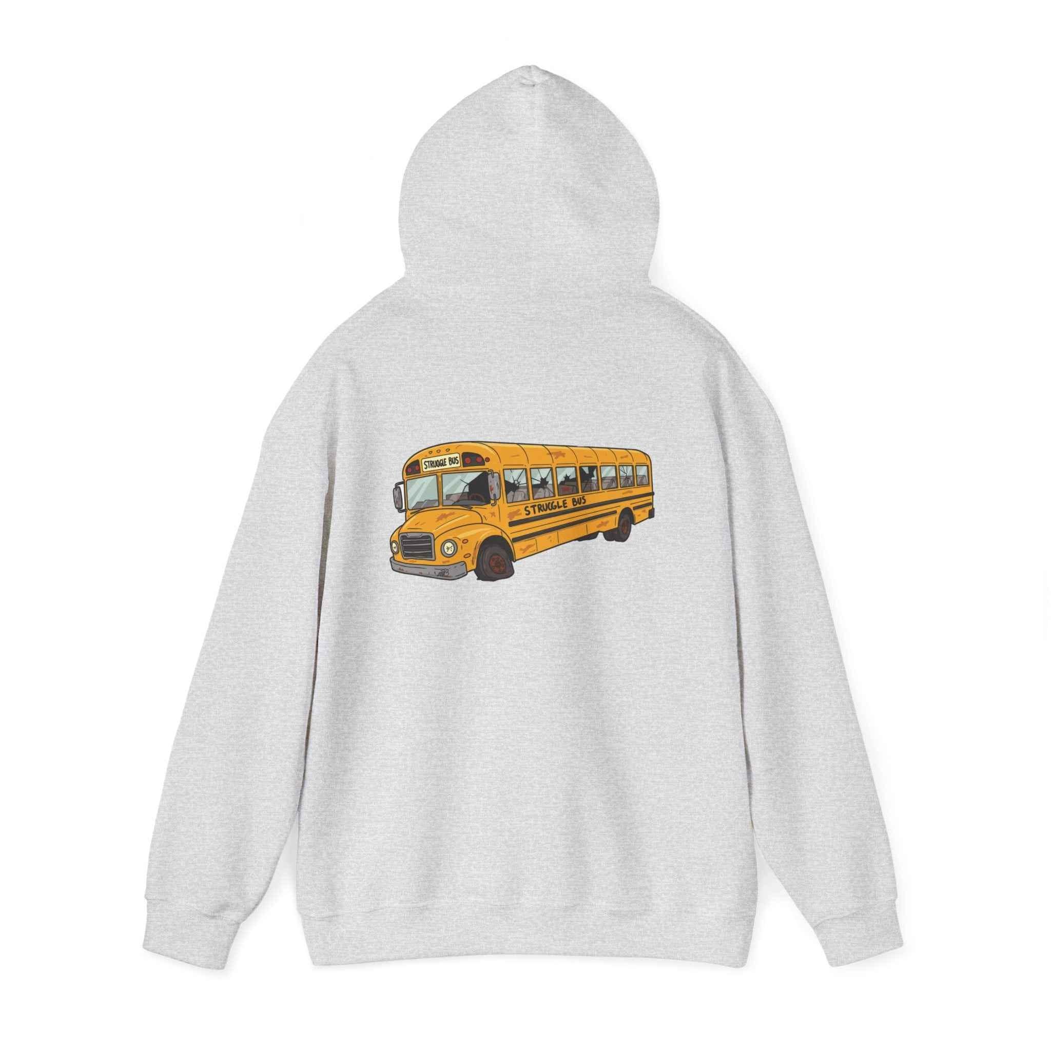 The Struggle Bus Hoodie – Crash Course in Cozy Chaos! Gift for Friends, Loved Ones and Anyone who's "Just surviving" - 2SB Snark Shop