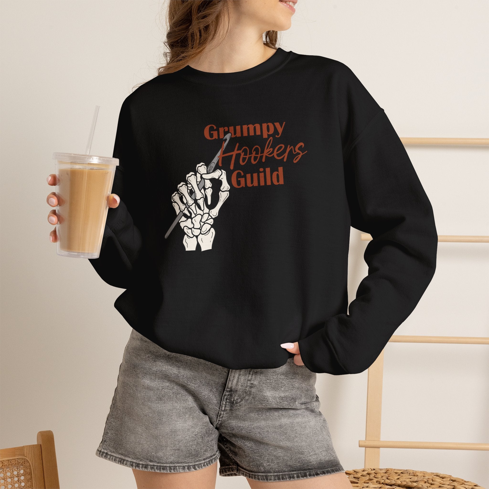 Grumpy Hookers Guild Unisex Sweatshirt