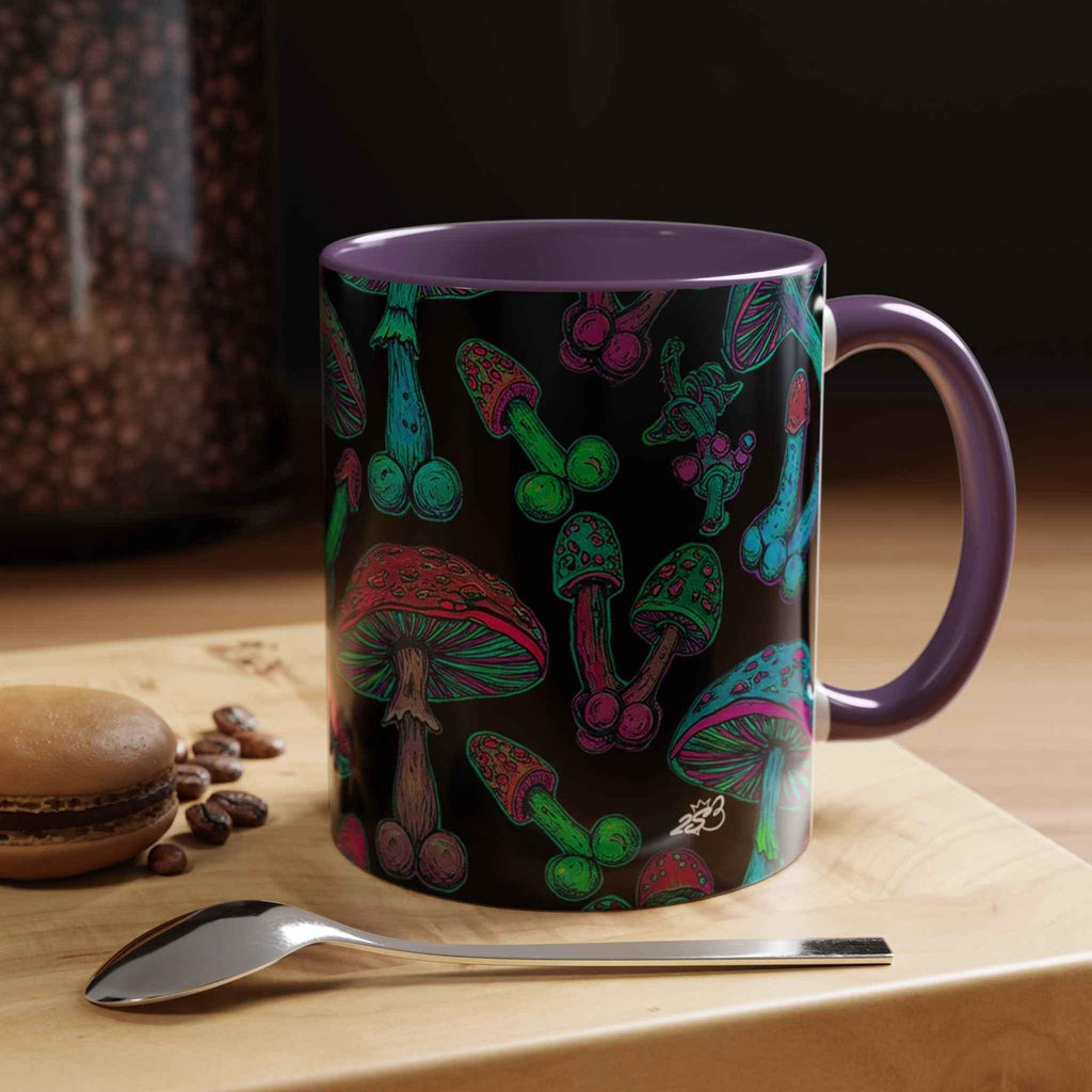 Phallic Fungi Mug – 11oz for Casual Chaos, 15oz for Full Send Degeneracy - 2SB Snark Shop