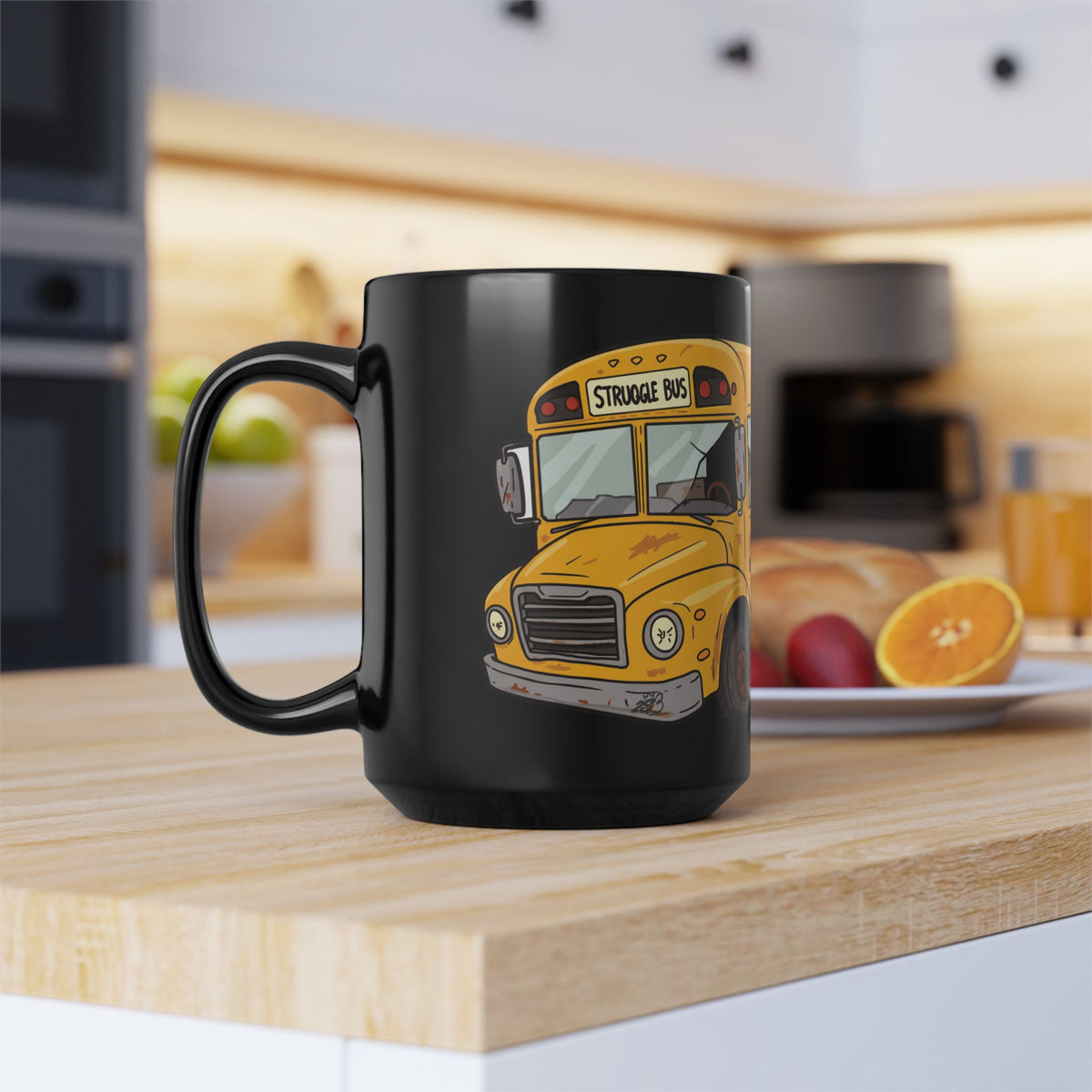The Struggle Bus Coffee Mug – Fuel for When the Wheels Have Fully Fallen Off/ Gifts for Coworkers, friends and family