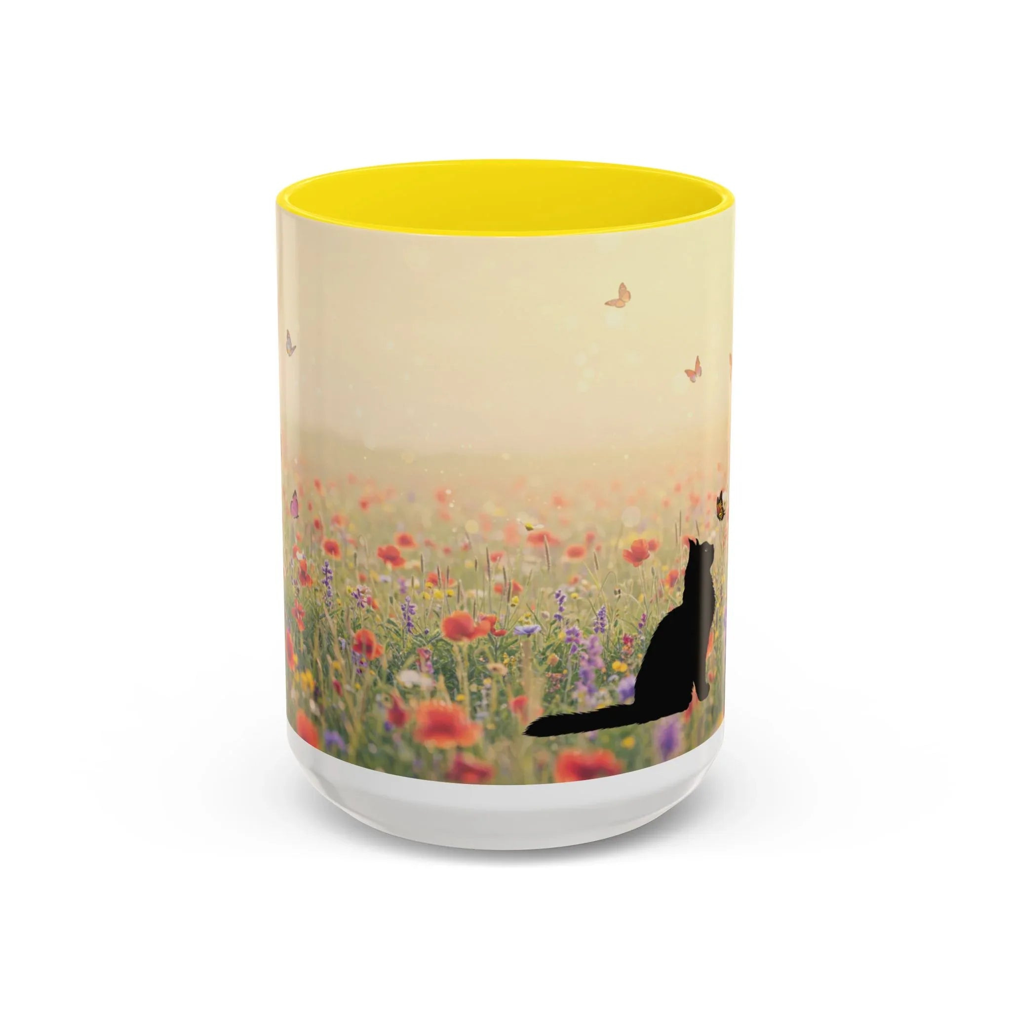 Cat Lovers Coffee Mug with Floral Design - Perfect Gift for Cat Enthusiasts - 2SB Snark Shop