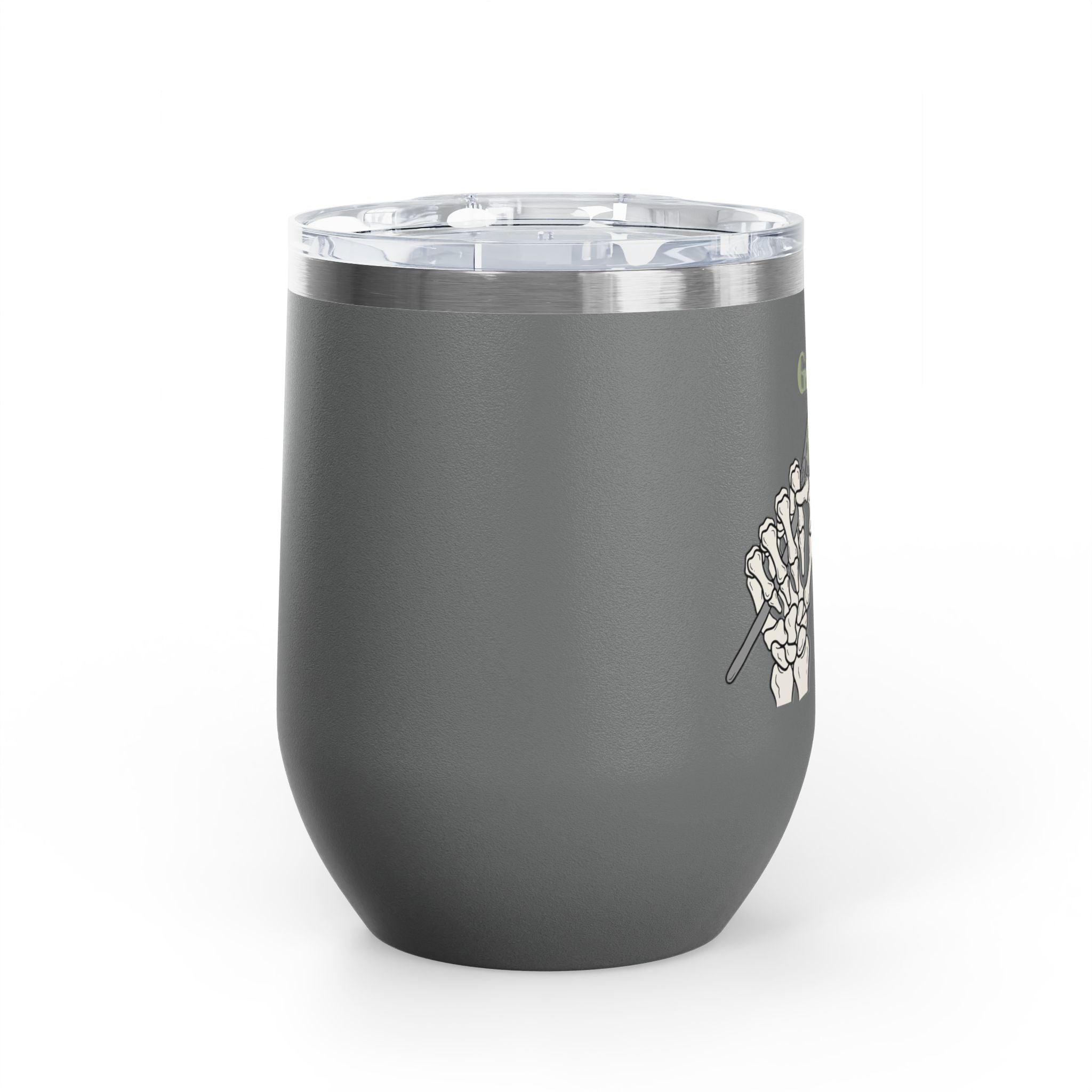 Grumpy Hookers Guild Tumbler – Funny Crochet Stainless Steel Wine Tumbler, 12oz