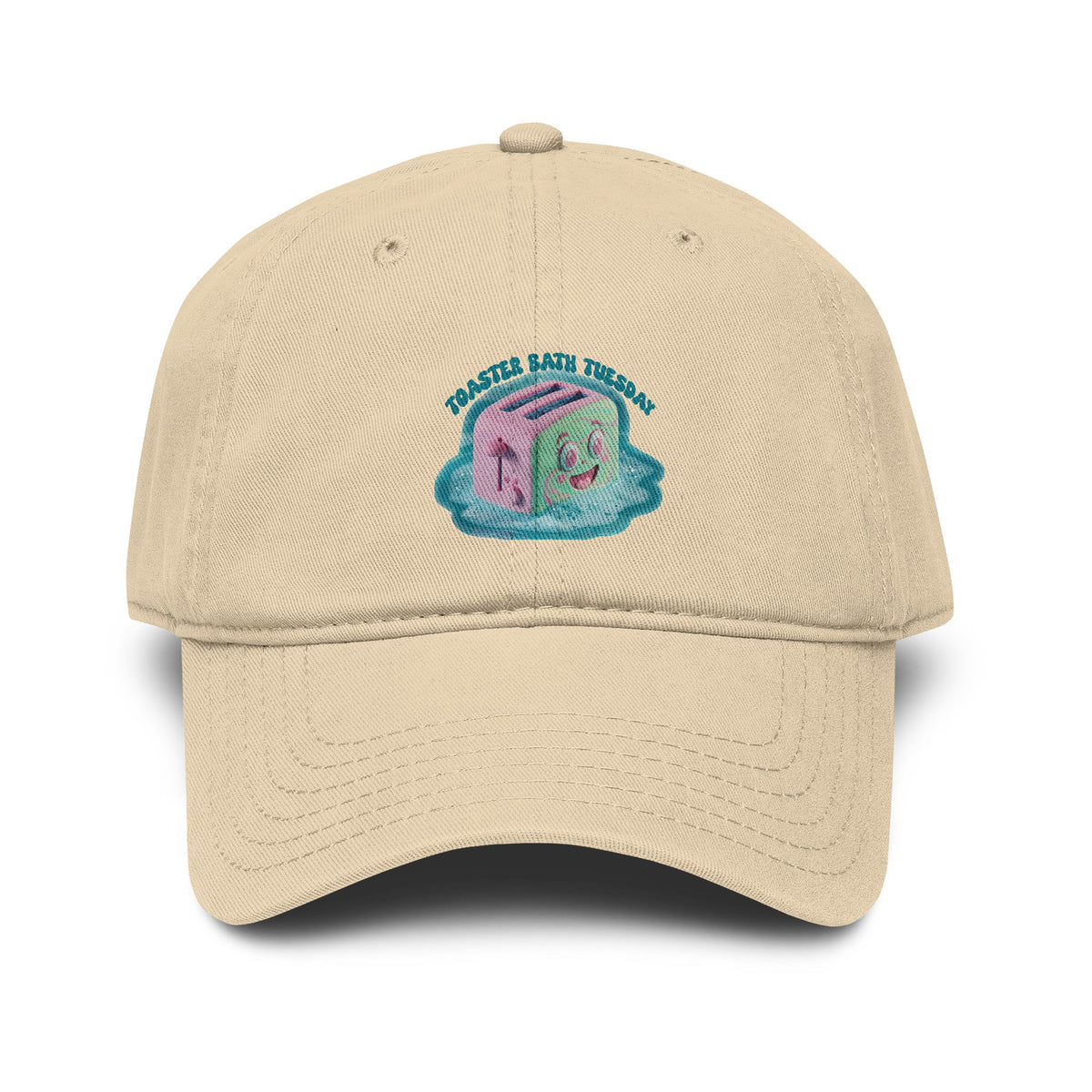 Toaster Bath Tuesday Hat – Funny Garment Washed Cap