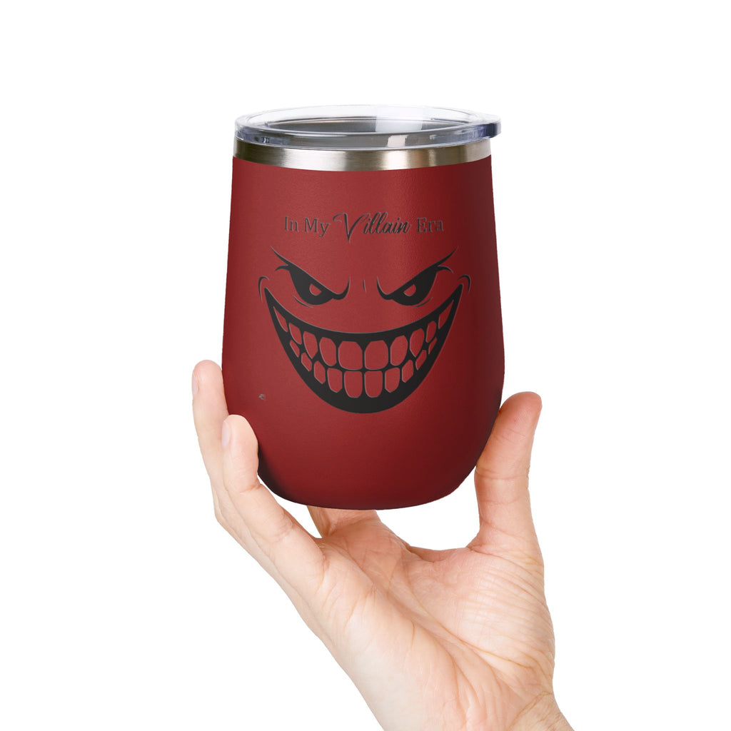 In My Villain Era Wine Tumbler – Sip the Sinister Vintage! Gift for Friends, loved ones
