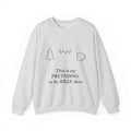 This Is My Pretending To Be Jolly Funny Christmas Sweatshirt - Minimalist Holiday Sweater - 2SB Snark Shop