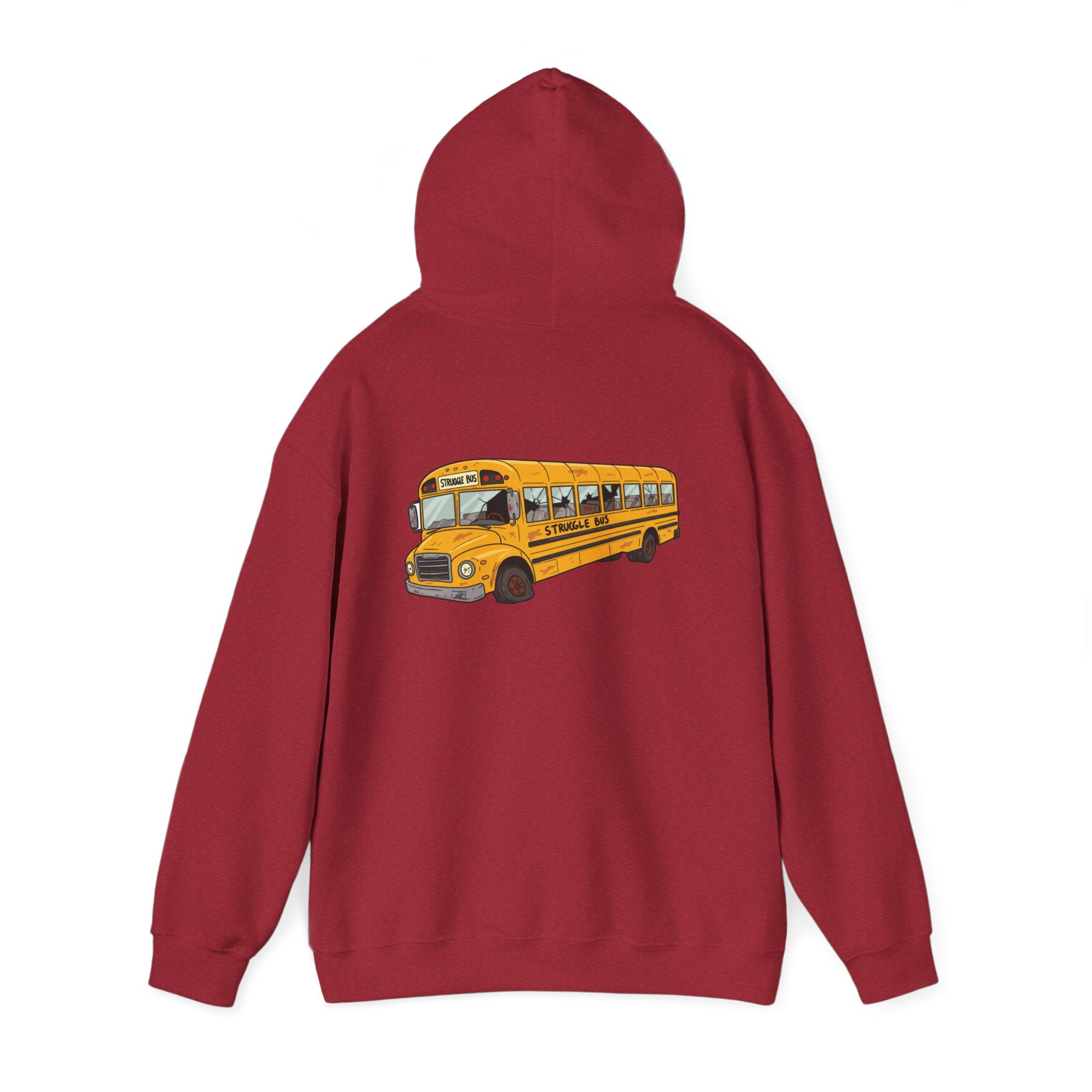 The Struggle Bus Hoodie – Crash Course in Cozy Chaos! Gift for Friends, Loved Ones and Anyone who's "Just surviving"