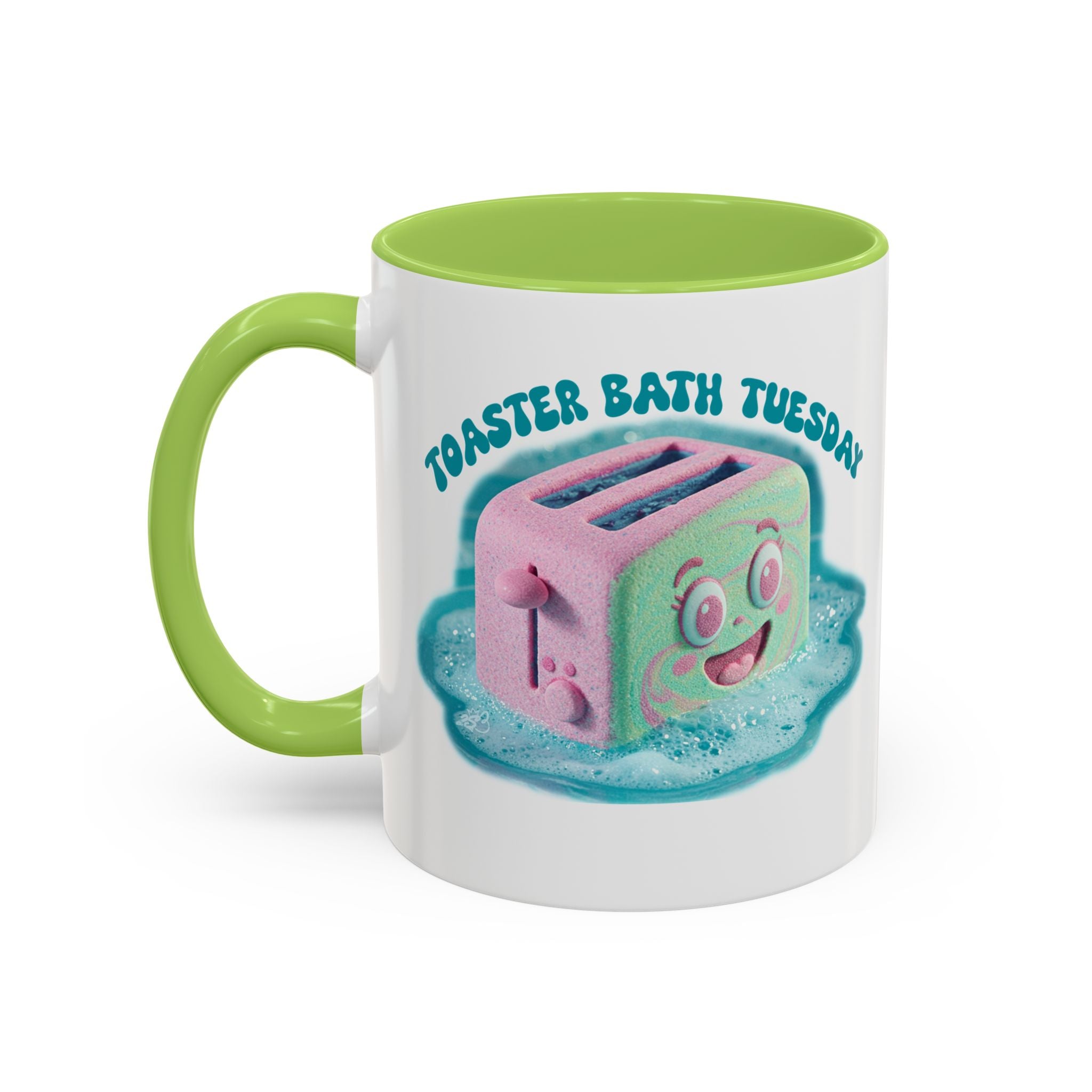 Toaster Bath Tuesday Mug - Funny Dangerous Bath Time Coffee Mug 11oz or 15oz