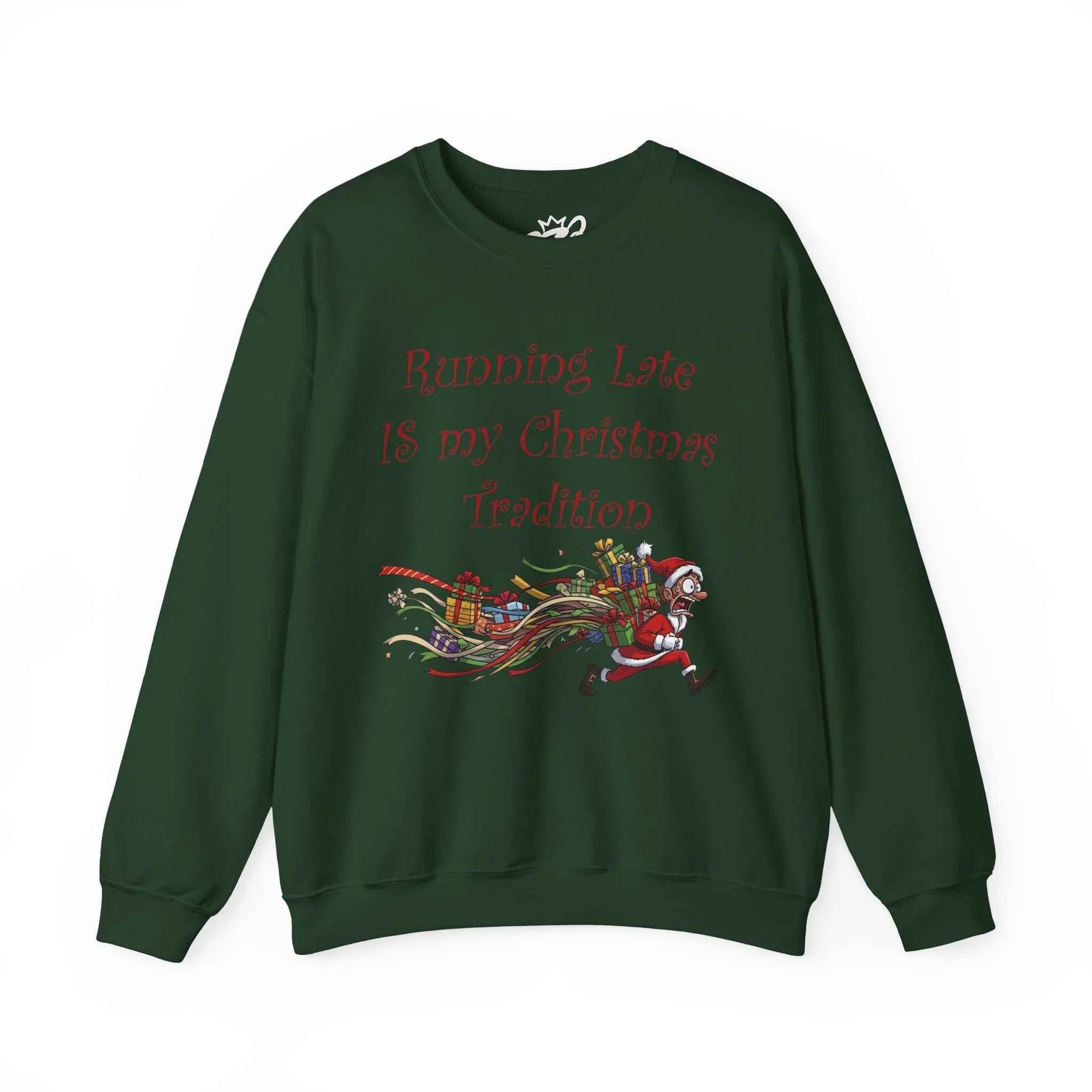 Running Late Christmas Sweatshirt - Official Holiday Hot Mess Tradition - 2SB Snark Shop