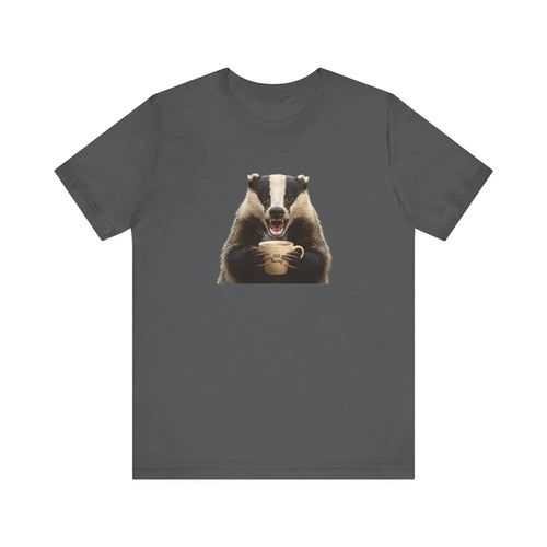 Angry Badger “Go Away” T-Shirt – For When You’re Out of Coffee and Patience- Gift for coworkers and friends - 2SB Snark Shop