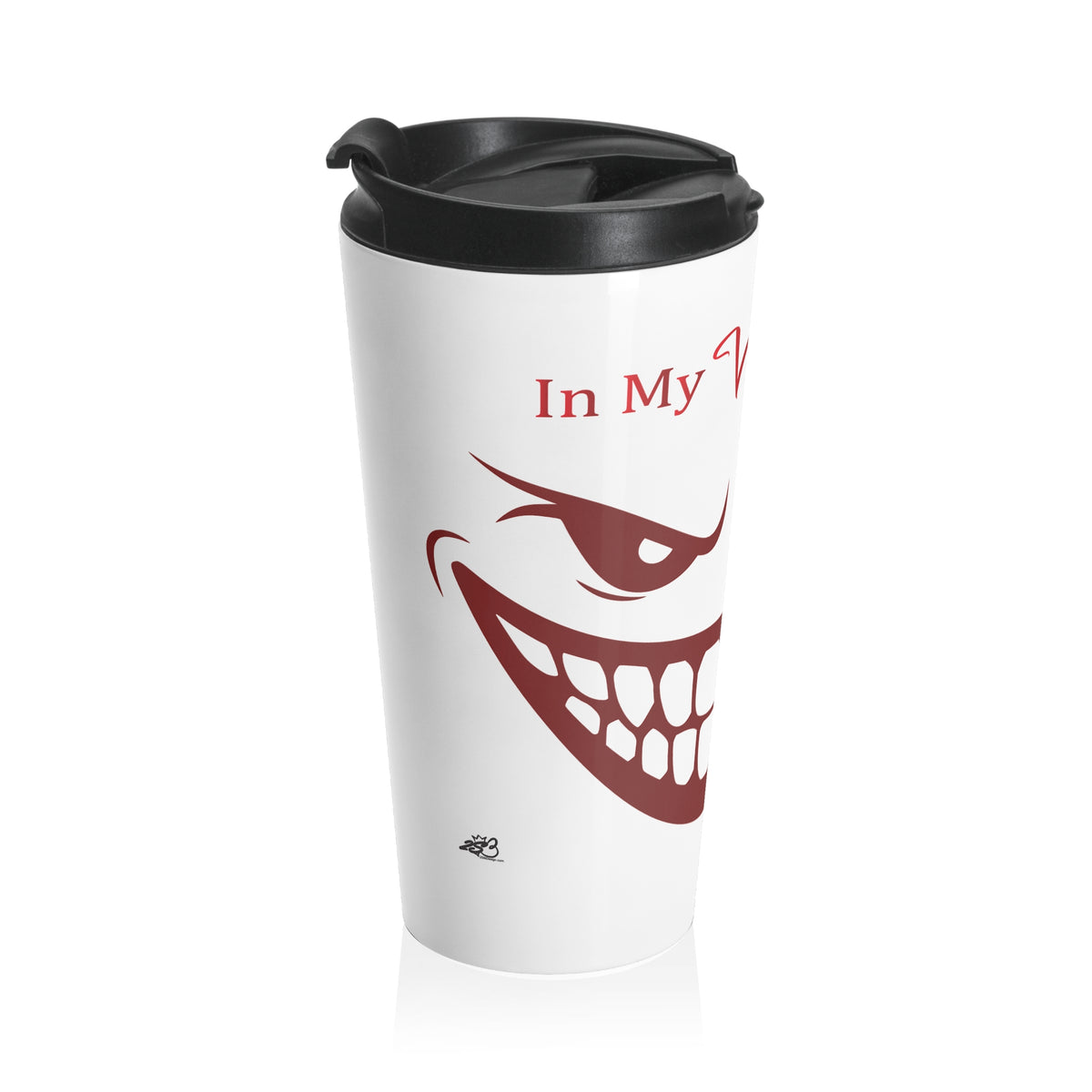 In My Villain Era 15 oz Stainless Steel Travel Mug | Funny Sarcastic Tumbler