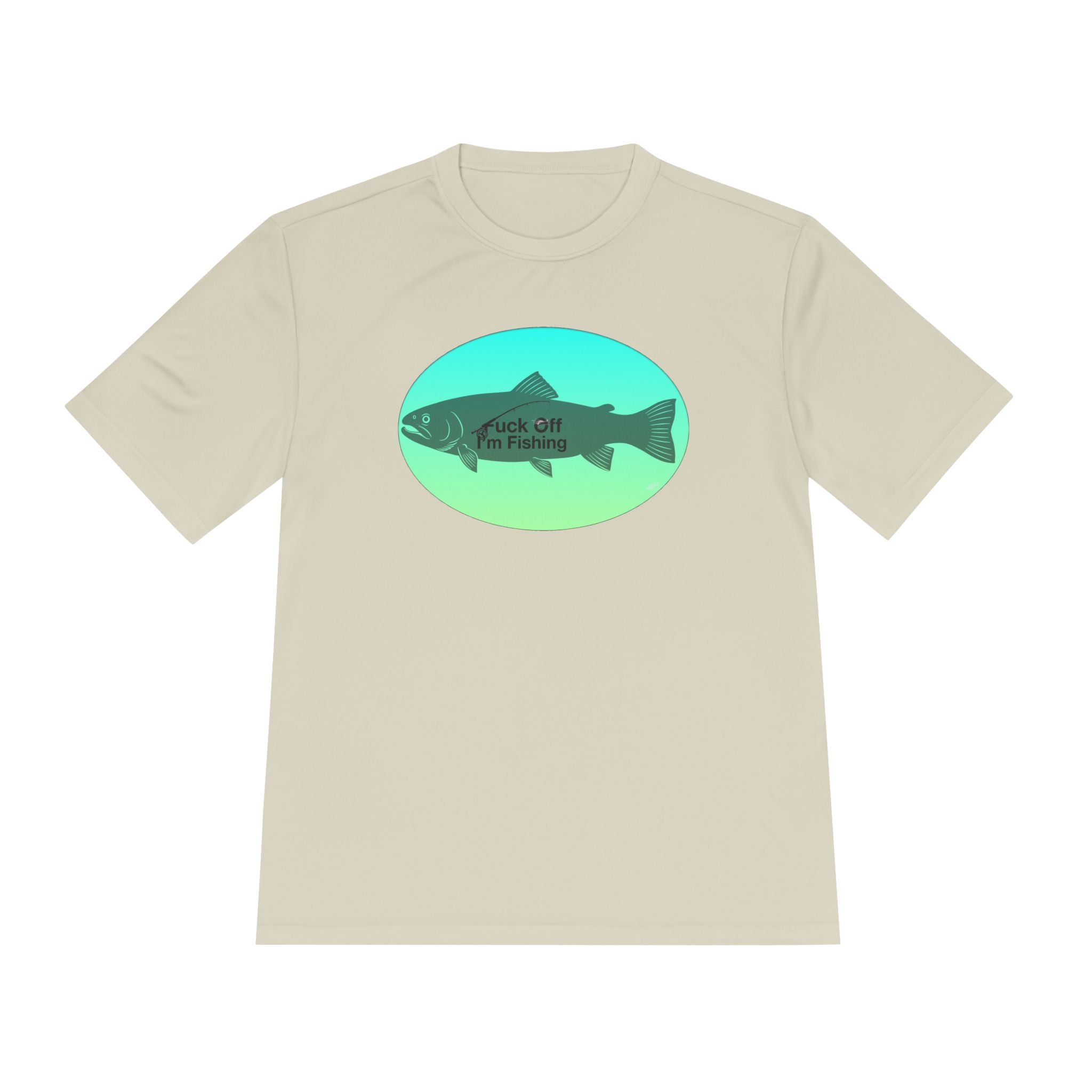 Funny Trout Fishing Shirt – Fuck Off I’m Fishing Tech Tee Unisex Moisture Wicking Tee