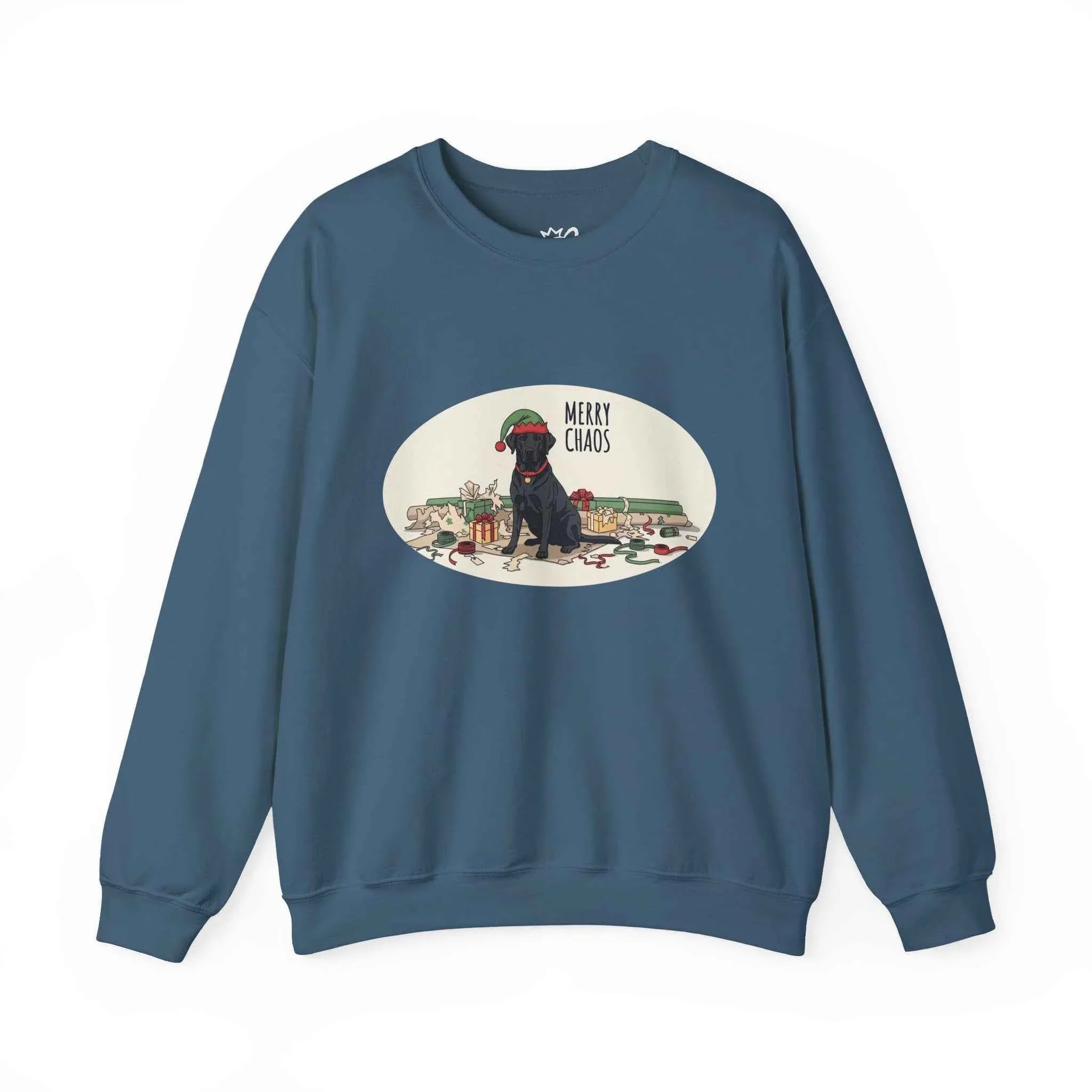 Merry Chaos Black Lab Sweatshirt - The Perfect Unisex Gift for Dog Owners - 2SB Snark Shop