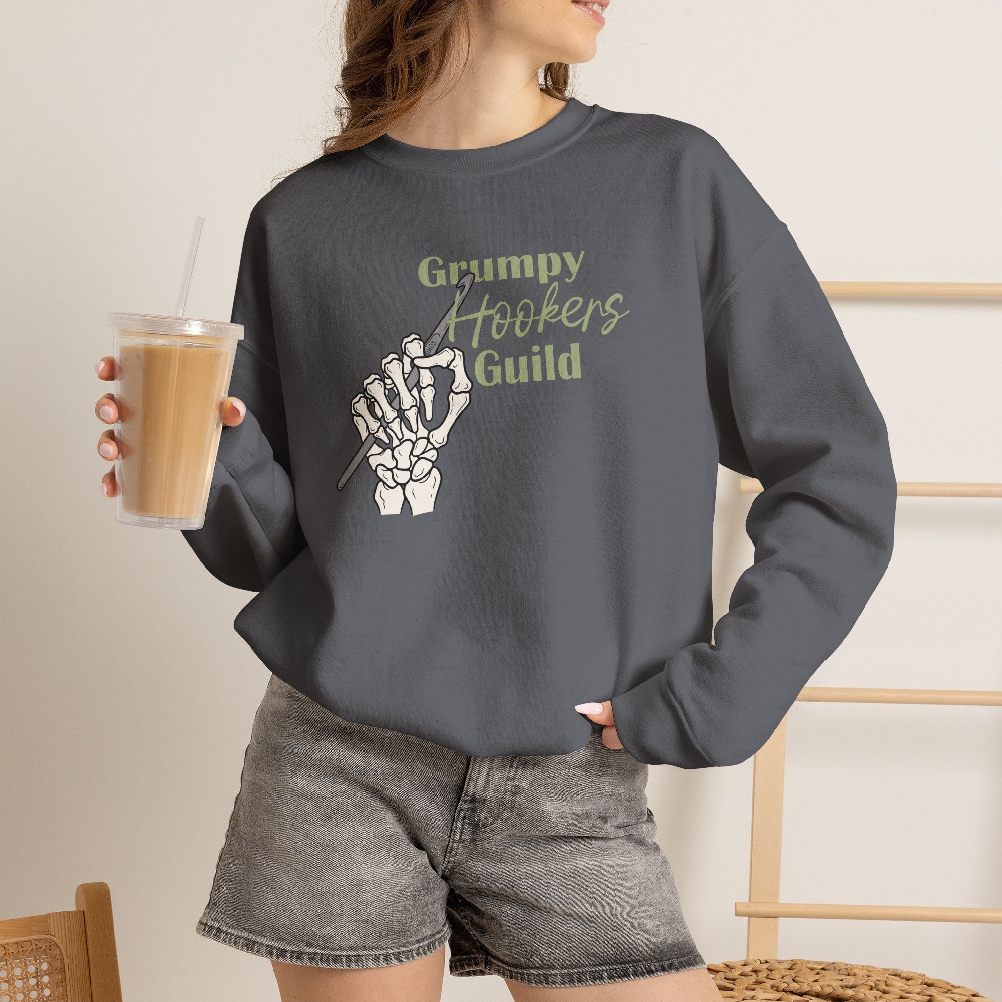 Grumpy Hookers Guild Unisex Sweatshirt
