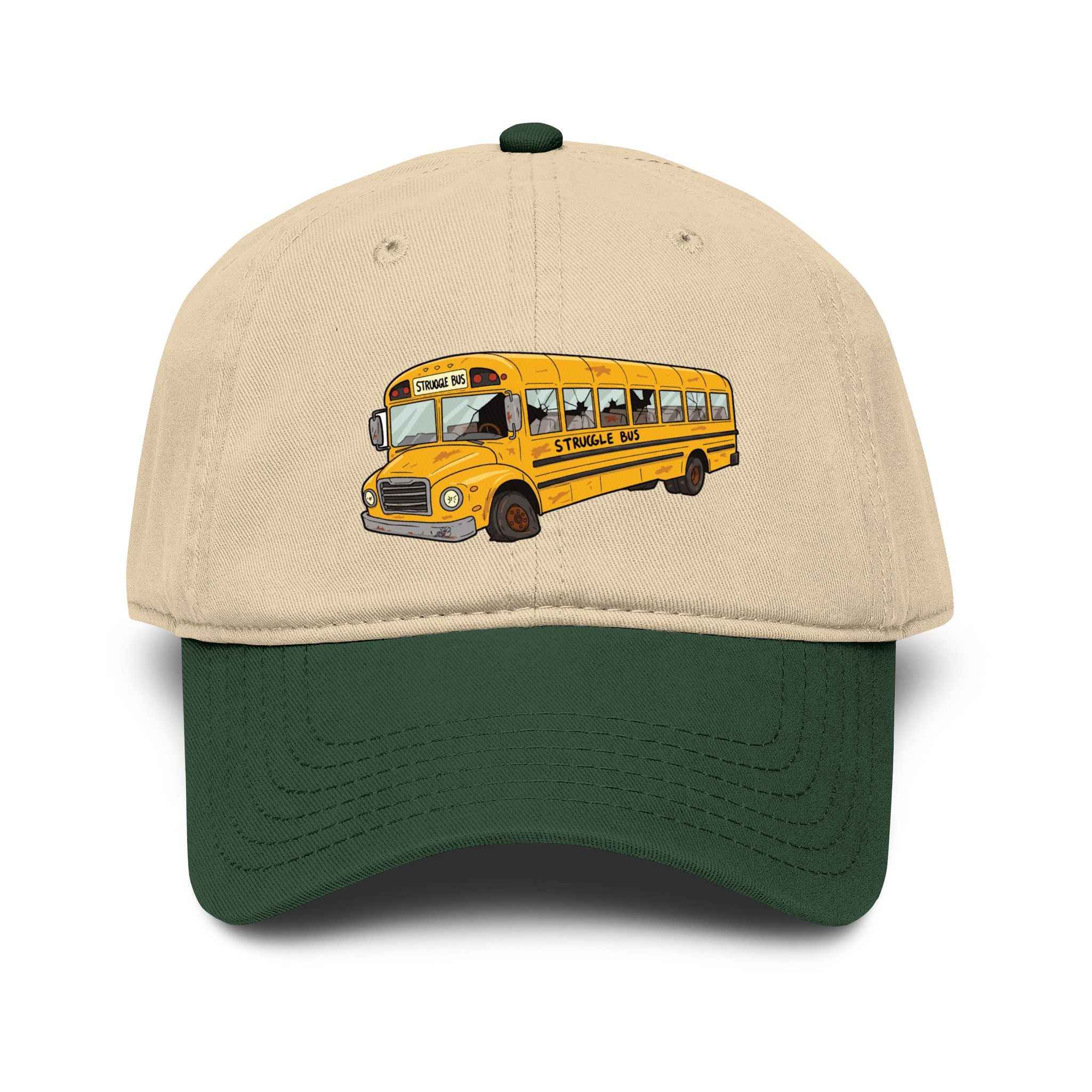 Struggle Bus Hat – Funny Garment Washed Baseball Cap