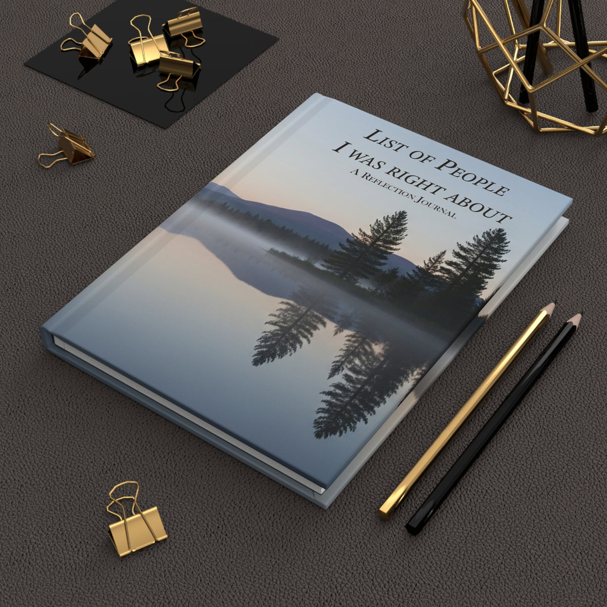 List of People I Was Right About – A Reflection Journal for Self-Trust, Validation, and Closure