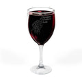 Grumpy Hookers Guild Wine Glass - Snarky Crocheter Wine Glass - Funny Crochet Gift