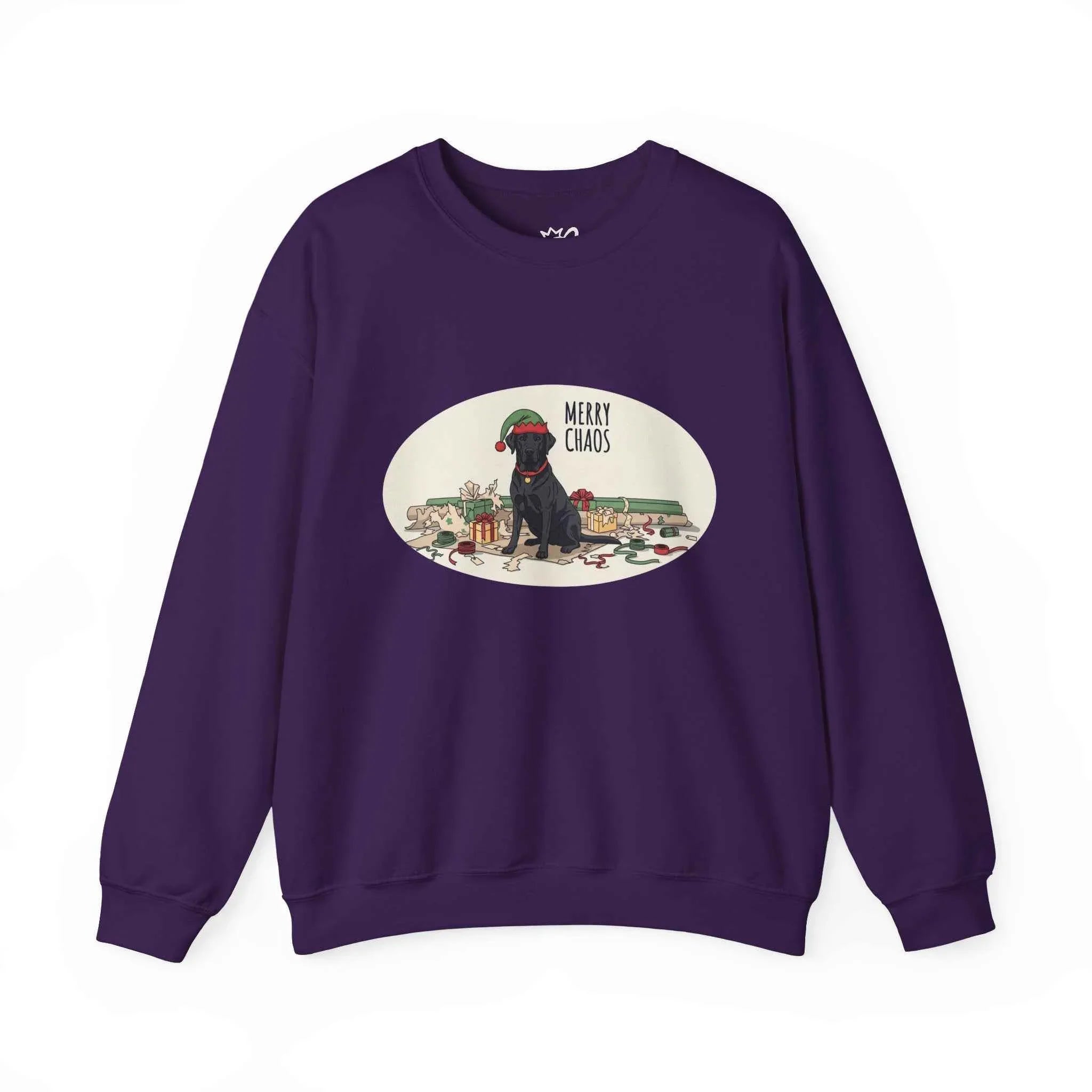 Merry Chaos Black Lab Sweatshirt - The Perfect Unisex Gift for Dog Owners - 2SB Snark Shop