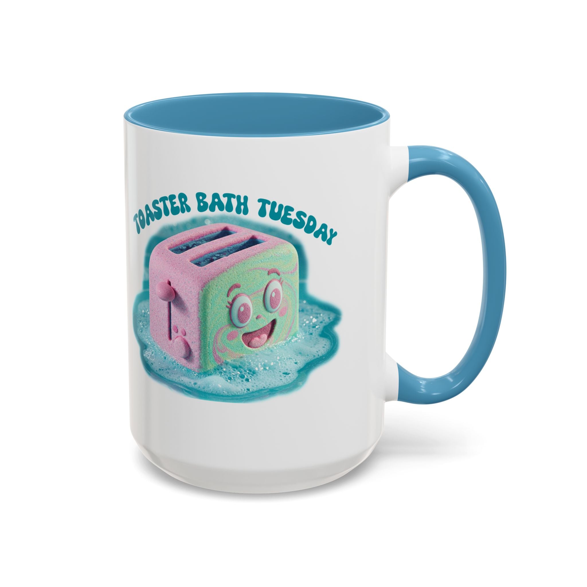 Toaster Bath Tuesday Mug - Funny Dangerous Bath Time Coffee Mug 11oz or 15oz