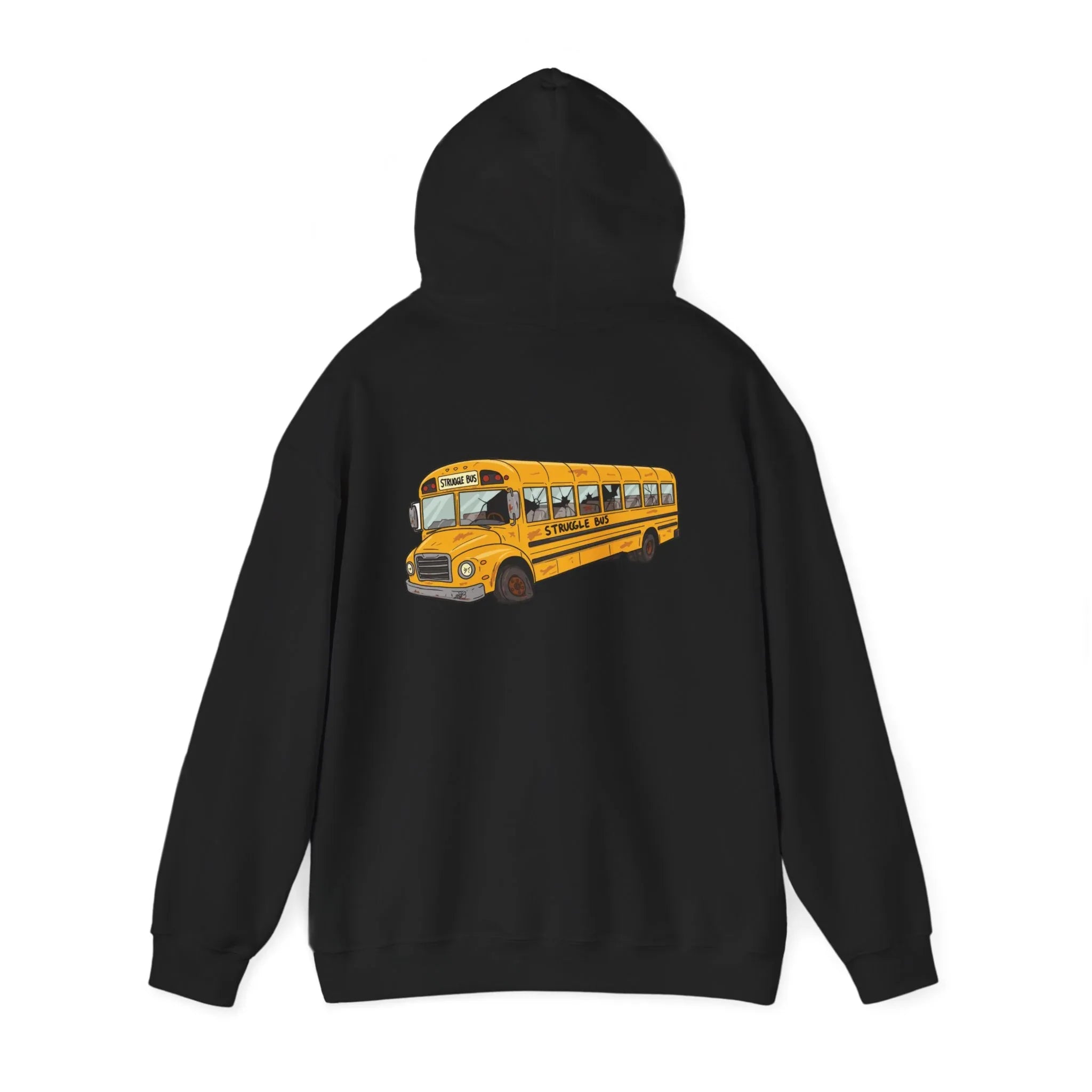 The Struggle Bus Hoodie – Crash Course in Cozy Chaos! Gift for Friends, Loved Ones and Anyone who's "Just surviving" - 2SB Snark Shop