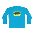 Funny Bass Fishing Shirt Long Sleeve – Fuck Off Unisex Lightweight Long Sleeve Tee