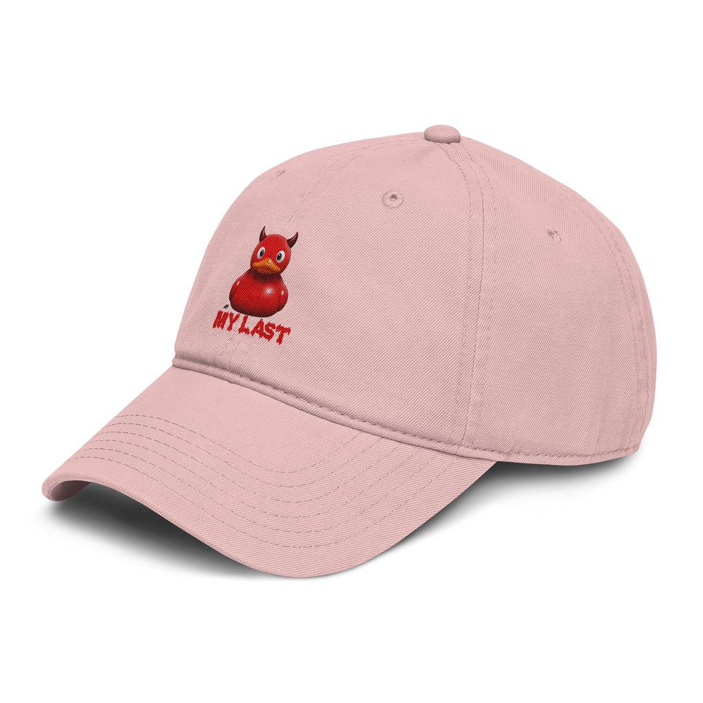 My Last Duck Hat – Funny Garment Washed Baseball Cap