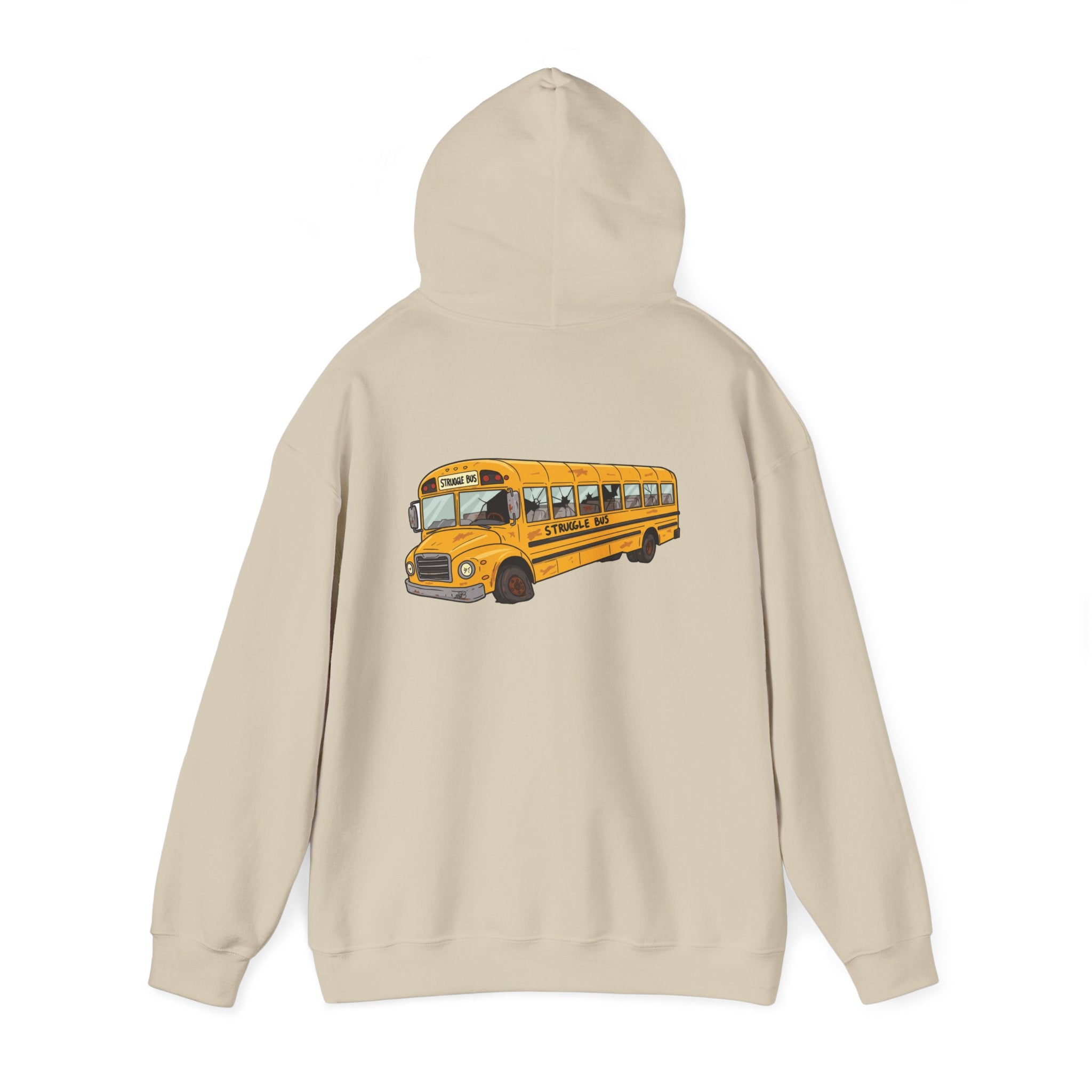 The Struggle Bus Hoodie – Crash Course in Cozy Chaos! Gift for Friends, Loved Ones and Anyone who's "Just surviving"
