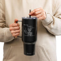 Grumpy Fuckers Club – Lifetime Member 40oz Engraved Insulated Tumbler with Lid - 2SB Snark Shop