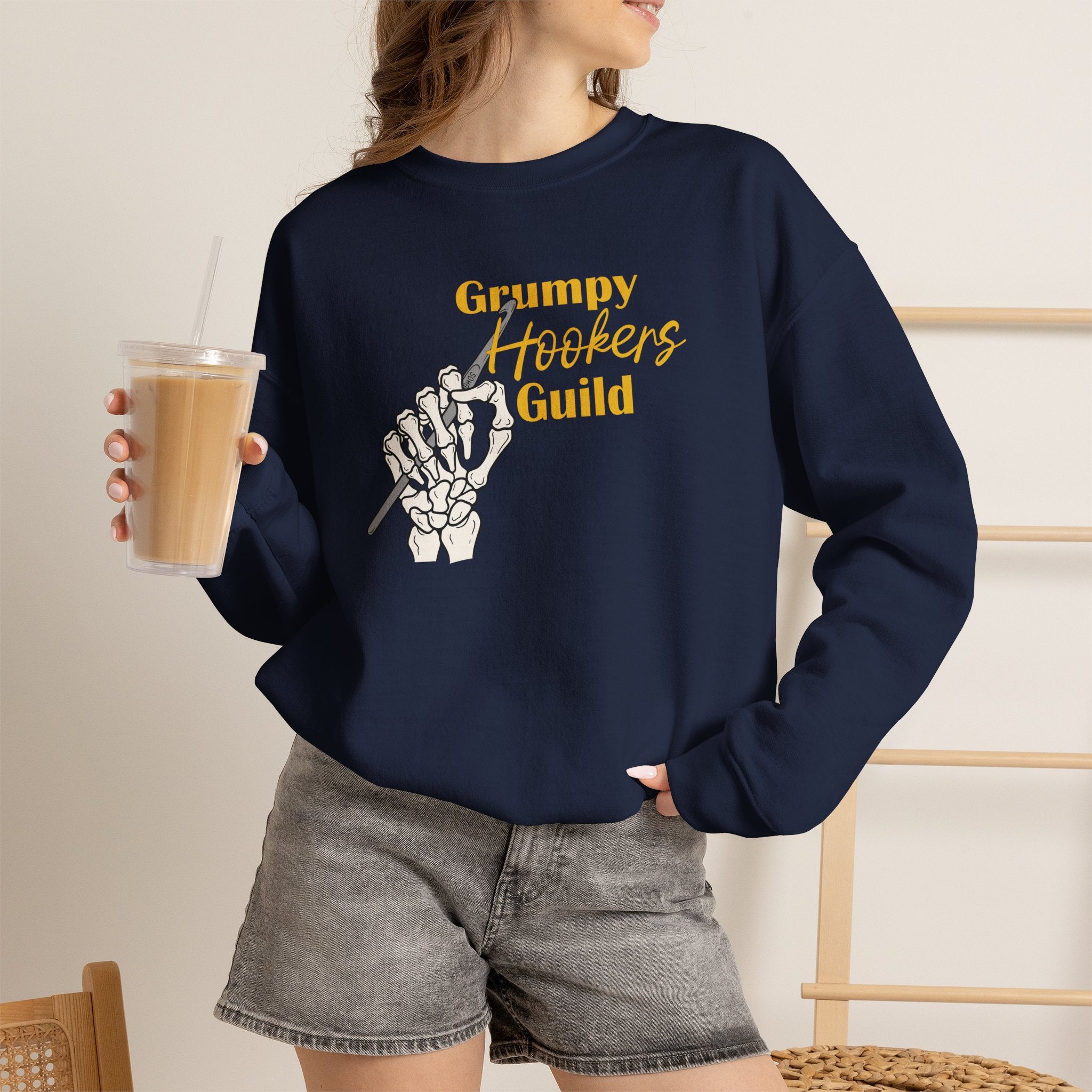 Grumpy Hookers Guild Unisex Sweatshirt