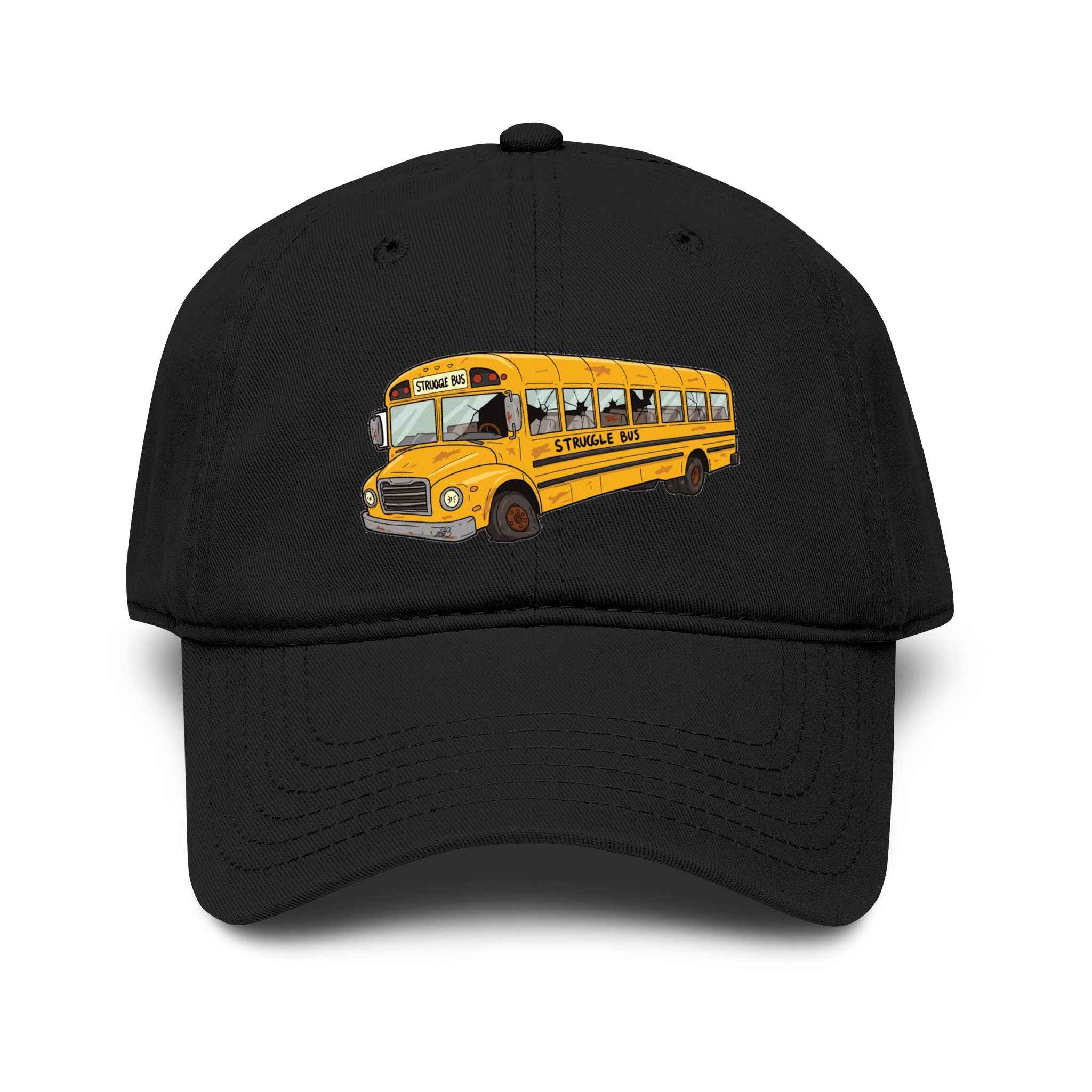 Struggle Bus Hat – Funny Garment Washed Baseball Cap
