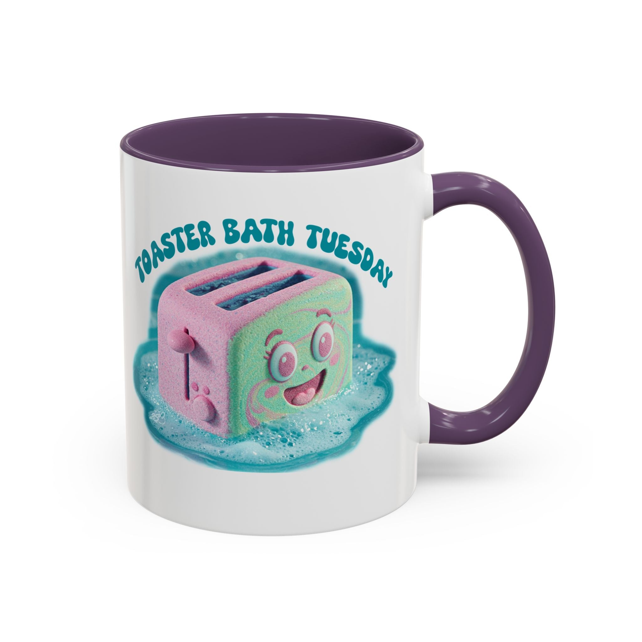 Toaster Bath Tuesday Mug - Funny Dangerous Bath Time Coffee Mug 11oz or 15oz