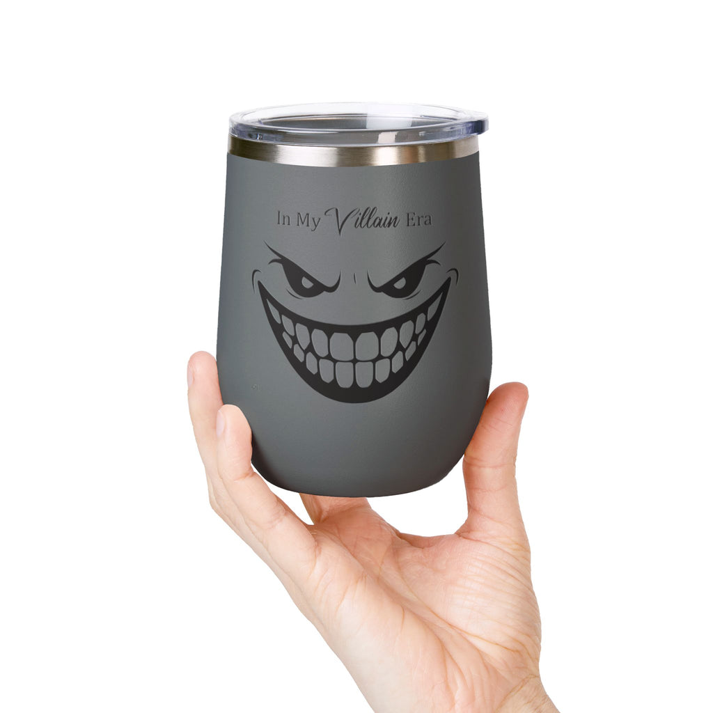In My Villain Era Wine Tumbler – Sip the Sinister Vintage! Gift for Friends, loved ones